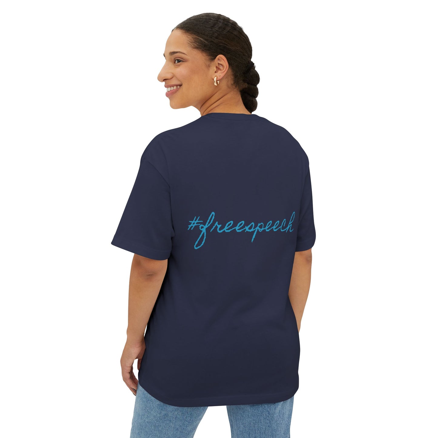 political humor Unisex Oversized Boxy Tee