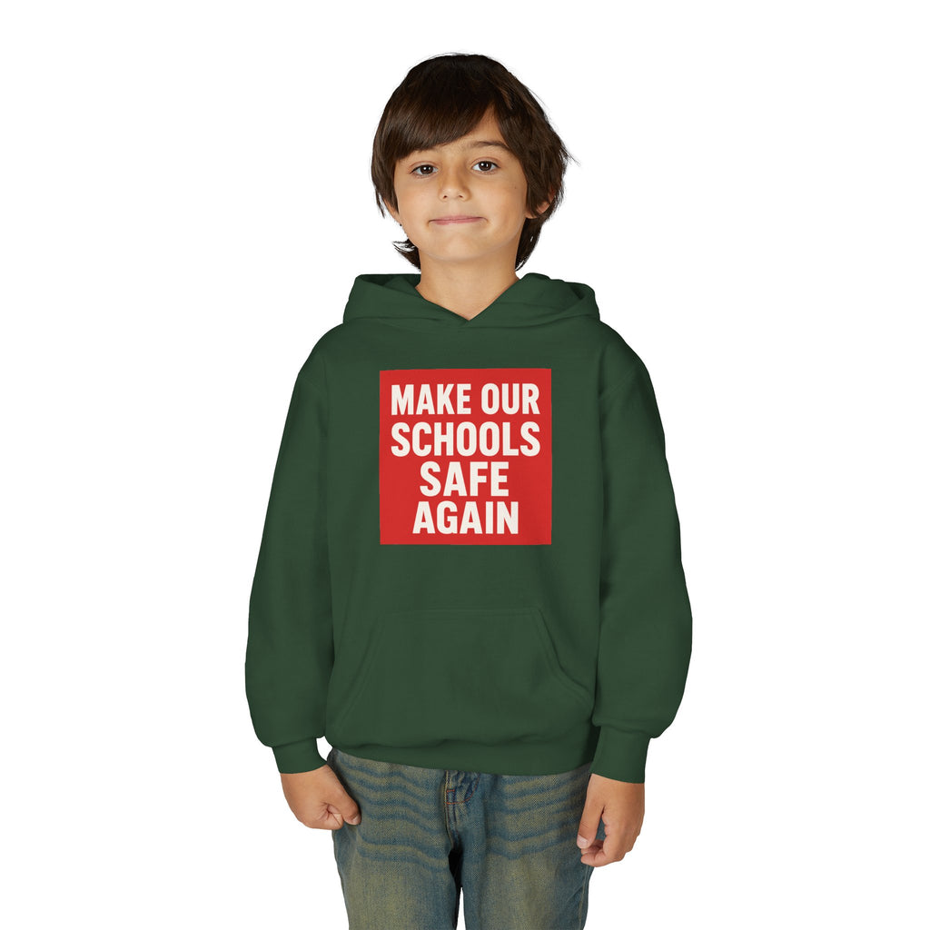 Youth Advocacy Hoodie: Make Our Schools Safe Again, Youth Sweatshirt, Comfortable Hoodie for Change, School Spirit Wear, Youth [...]