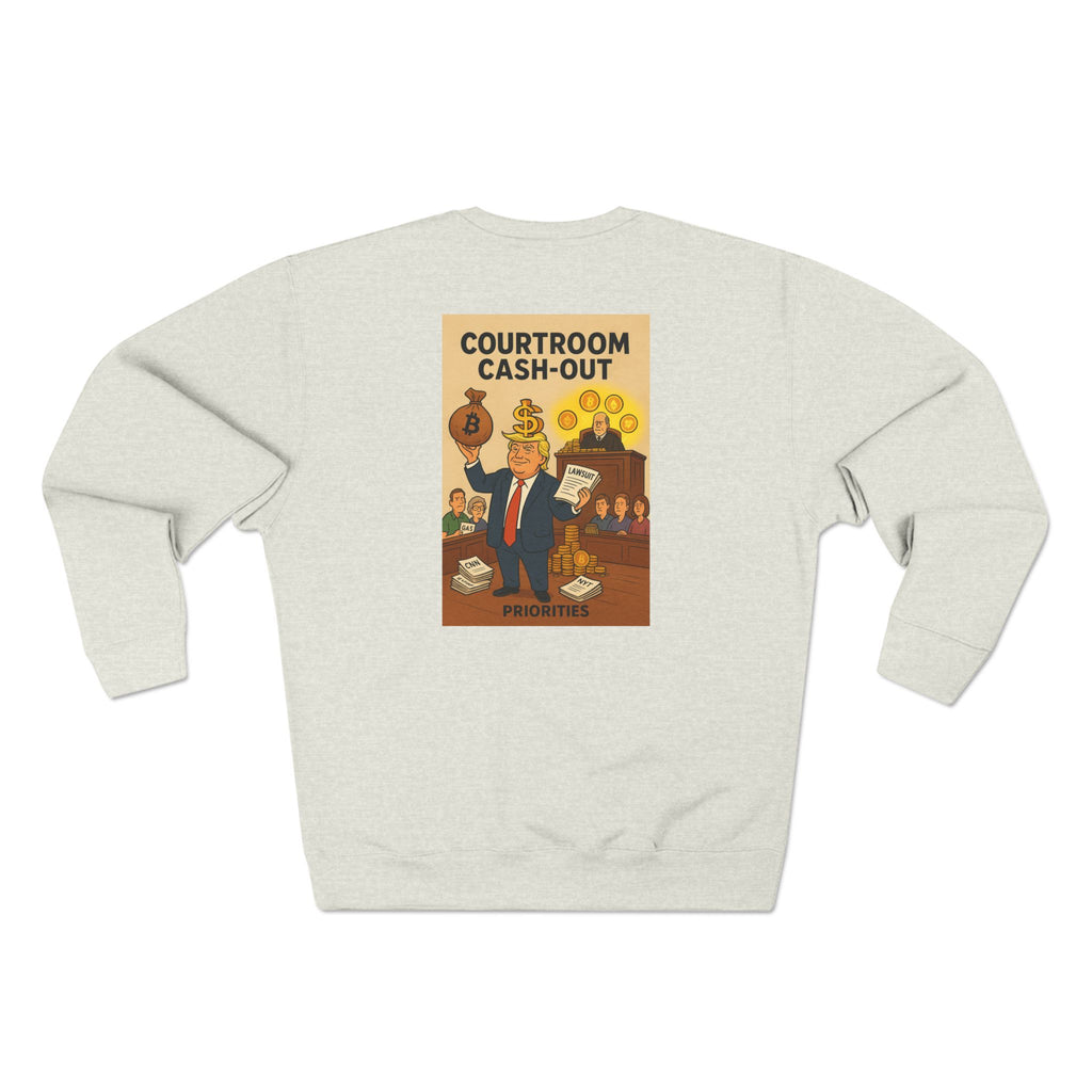 Clever & Bold Unisex Crewneck Sweatshirt, Trending Sweatshirt for Free Speech Advocates, Humor Apparel, Unique Gift Idea, Courtroom [...]