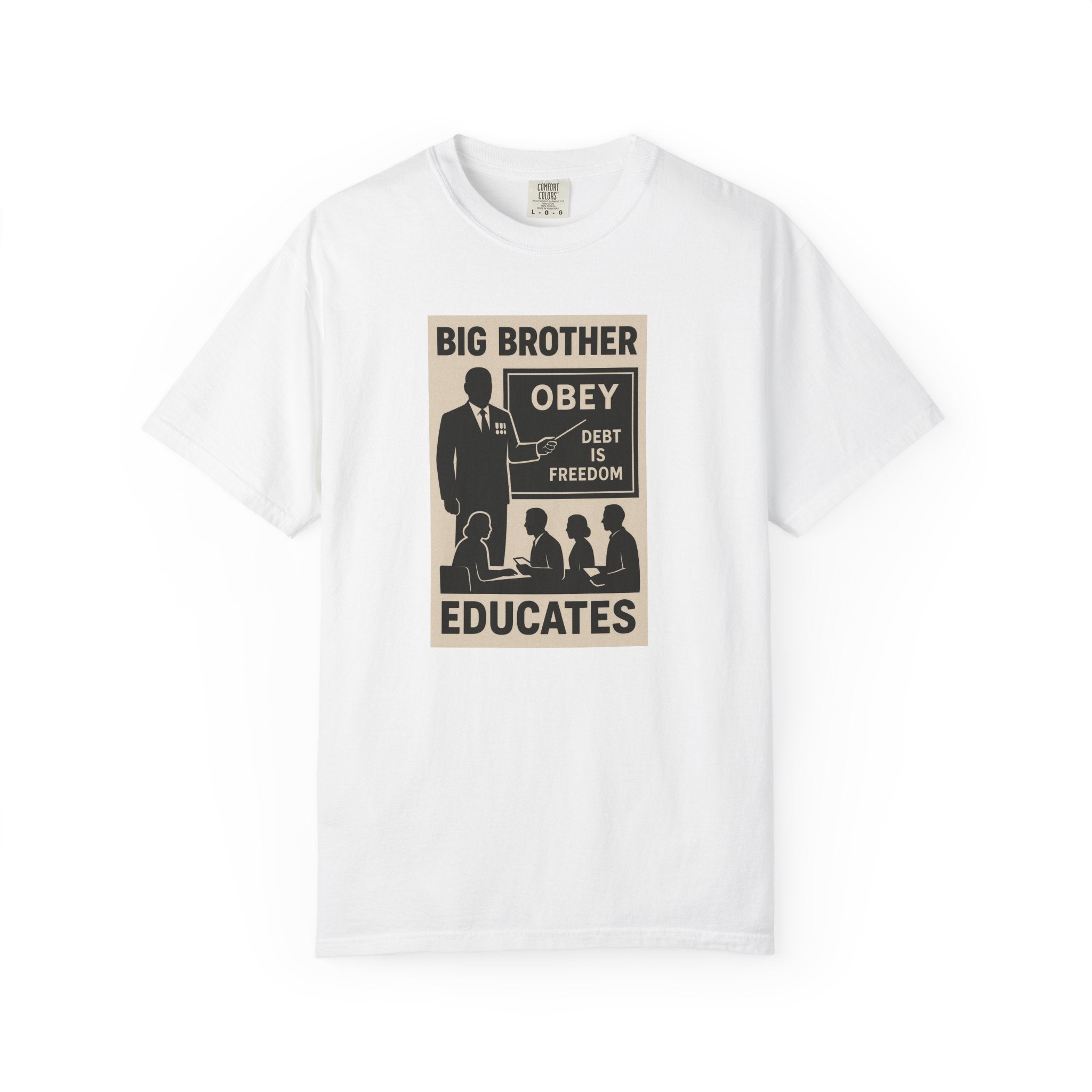 Big Brother T-Shirt, Unisex Graphic Tee, Vintage Protest Shirt, Political Statement Tee, Gift for Activists, Comfortable Everyday Wear