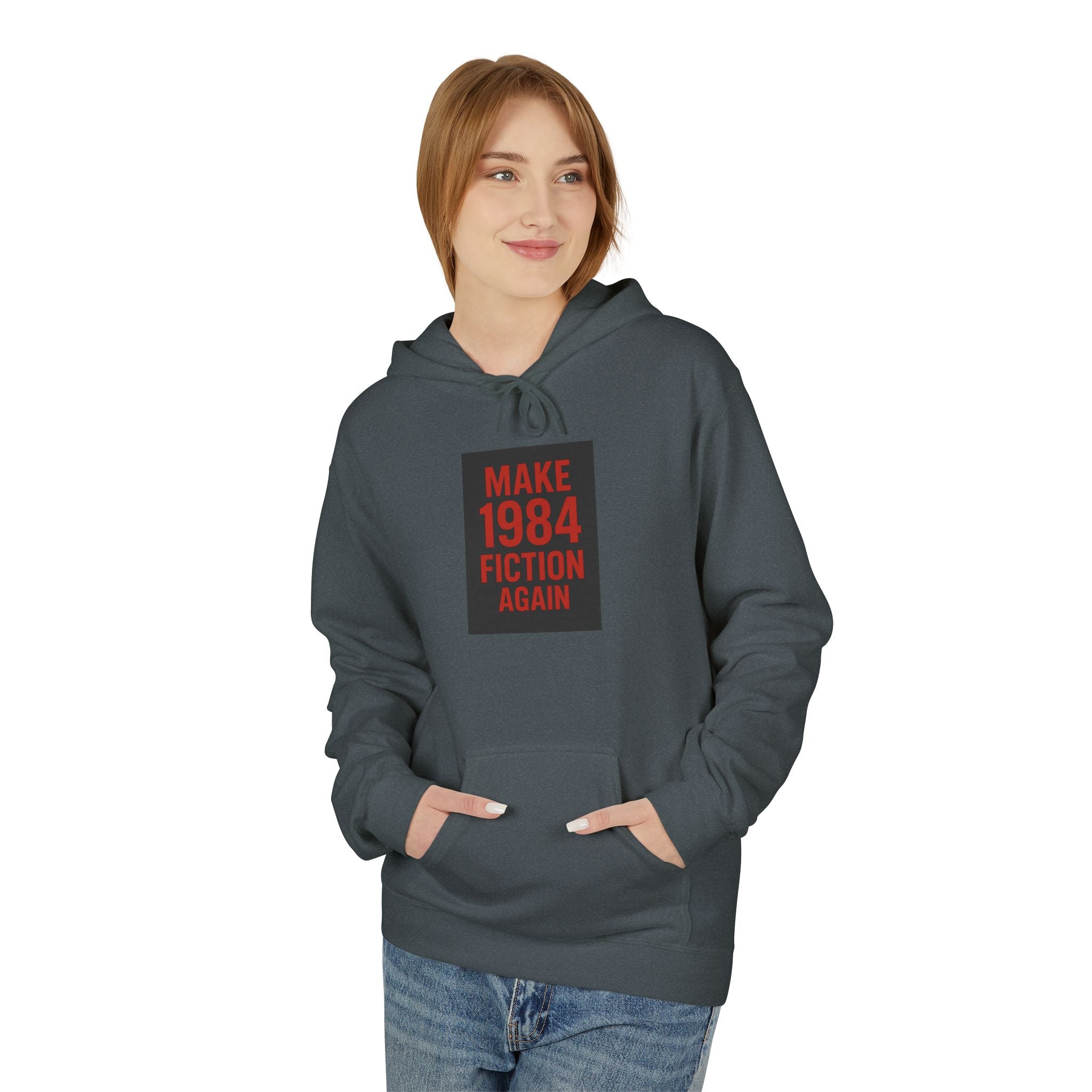 Big Brother Is Watching You Hoodie - Unisex Fleece Sweatshirt, Cozy Gift for Fans of Dystopian Literature, Statement Apparel