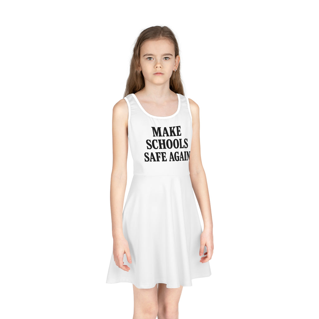 Girls' Political Statement Sundress, Summer Dress, Casual Wear, Protest Dress, Gift for Young Activists, Comfortable Fashion