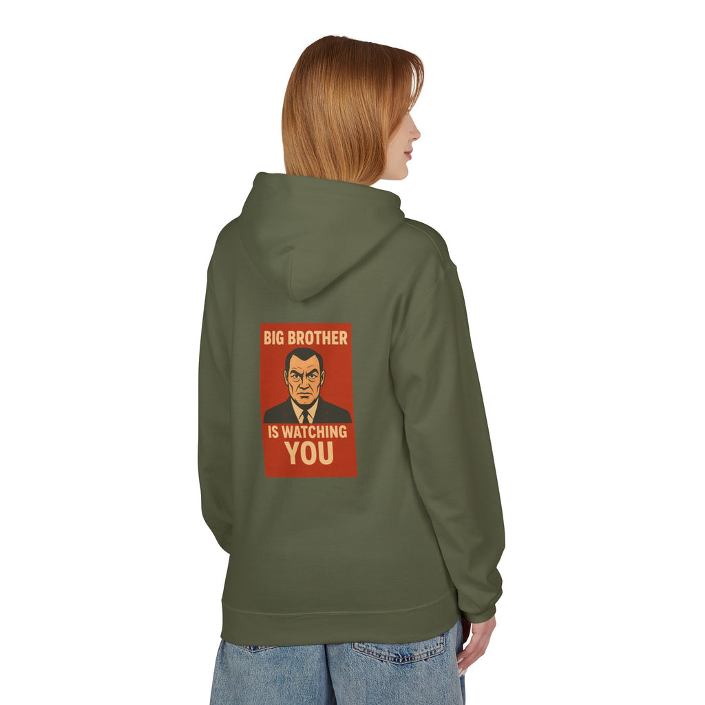 Orwell-Inspired Hoodie: Perfect for Book Lovers, Literary Gifts, Cozy Wear, Dystopian Vibes, Unique Statement Piece