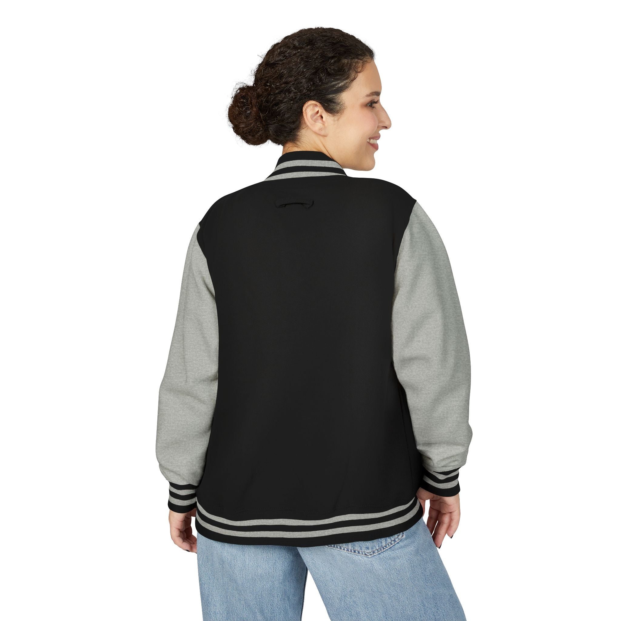 Unisex Heavyweight Letterman Jacket: Retro Style, Cozy Layer, Perfect for Game Day, Gift for Sports Fans, Streetwear Essentials