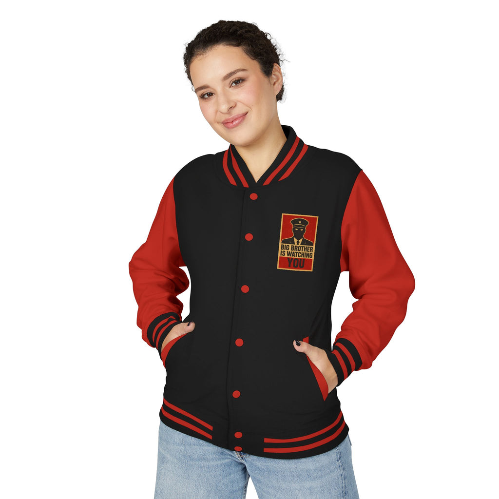 Unisex Heavyweight Letterman Jacket: Retro Style, Cozy Layer, Perfect for Game Day, Gift for Sports Fans, Streetwear Essentials