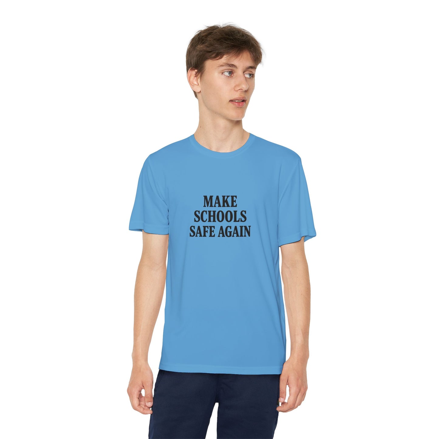 Youth Activist Tee, Make Schools Safe Again T-Shirt, Anti-Gun Violence Shirt, Empowerment Youth Apparel, School Safety Advocate Top