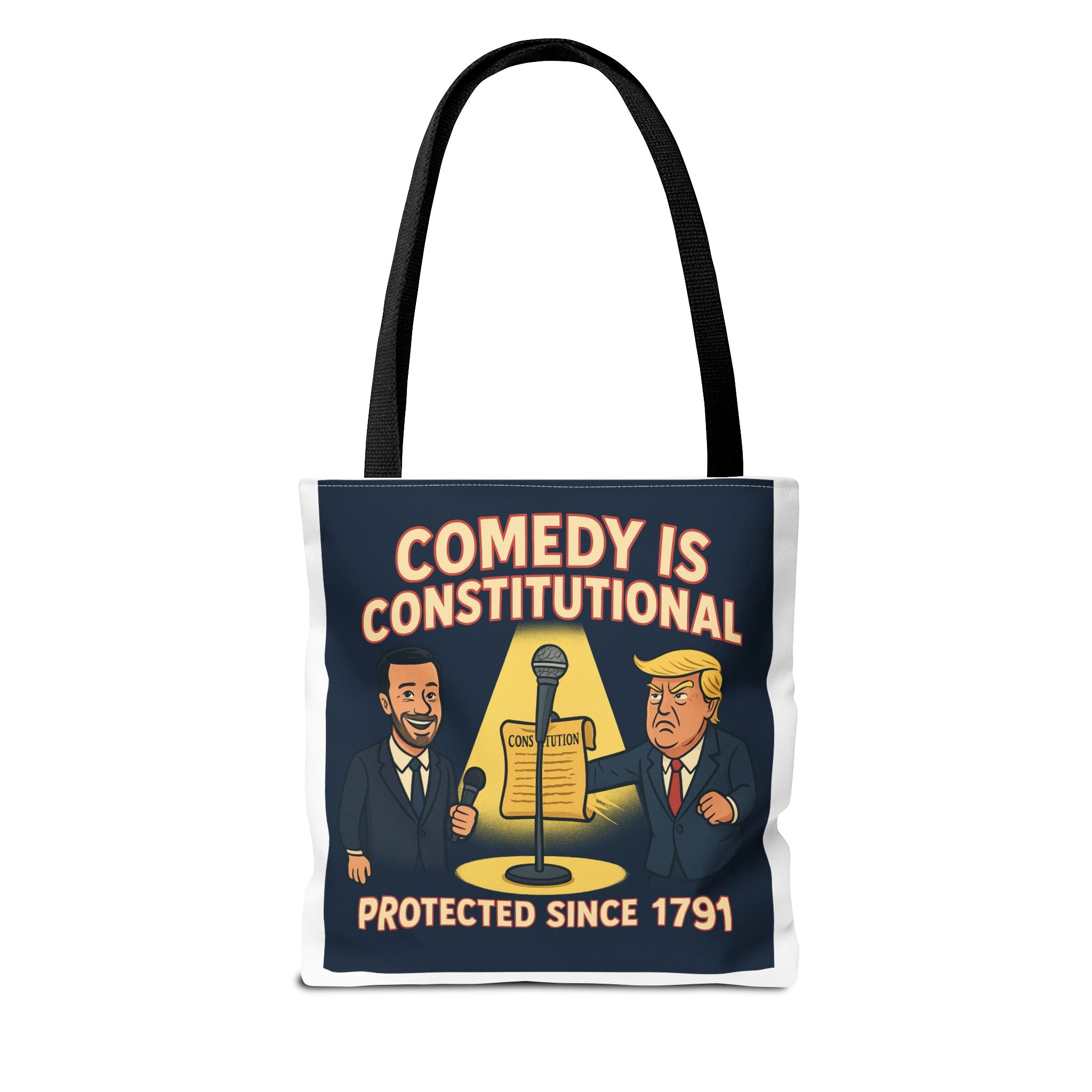 Political Humor Tote Bag, Funny Carryall for Event, Gift for Friends, Election Day Accessory, Eco-Friendly Shopping
