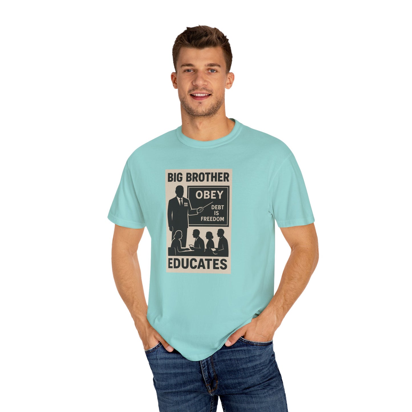 Big Brother T-Shirt, Unisex Graphic Tee, Vintage Protest Shirt, Political Statement Tee, Gift for Activists, Comfortable Everyday Wear