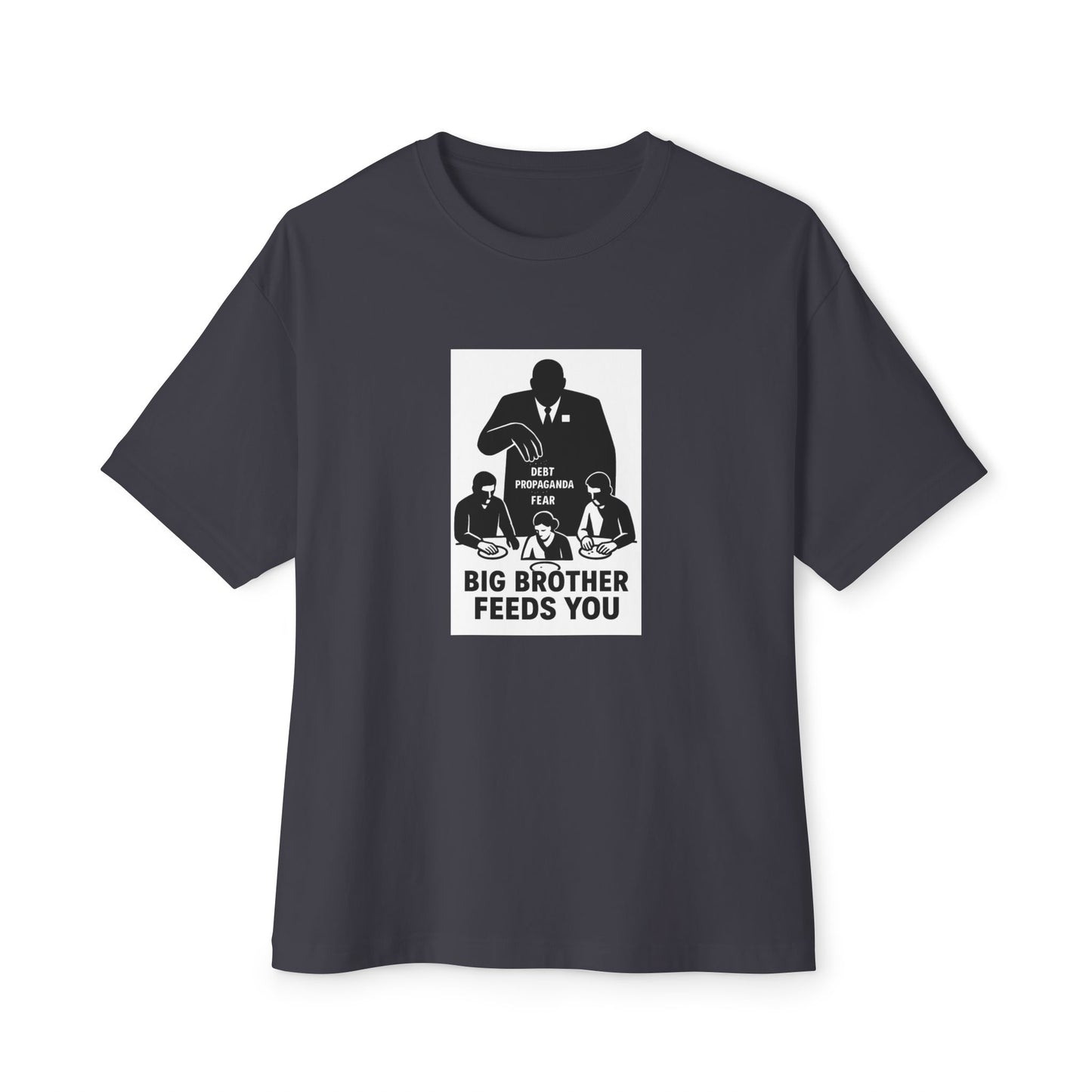 Unisex Oversized Boxy Tee - Fake News Veteran Tee, Casual Graphic T-Shirt, Streetwear, Gift for Friends, Unique Statement Shirt