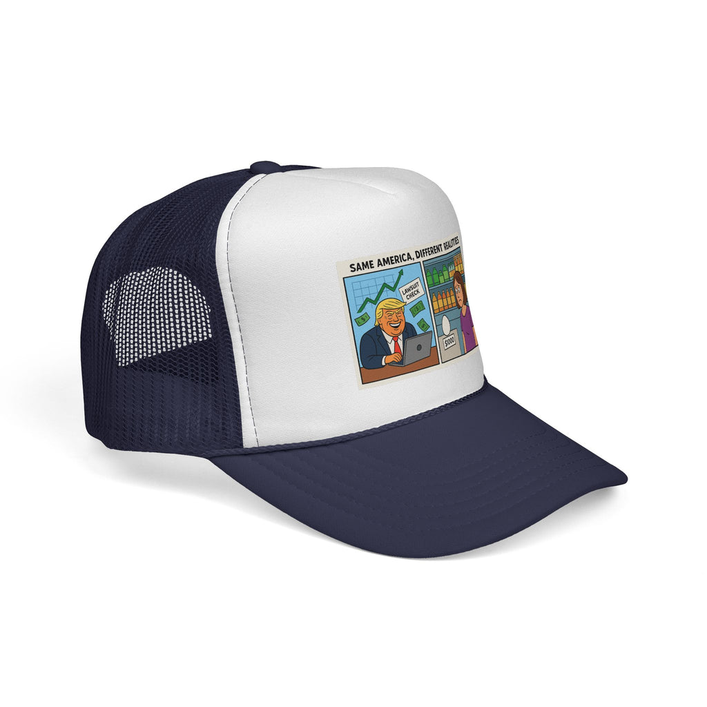 Funny Political Trucker Caps - Humorous Gift for Political Enthusiasts, Unique Accessories for Holidays, Birthday Gift, Casual Wear