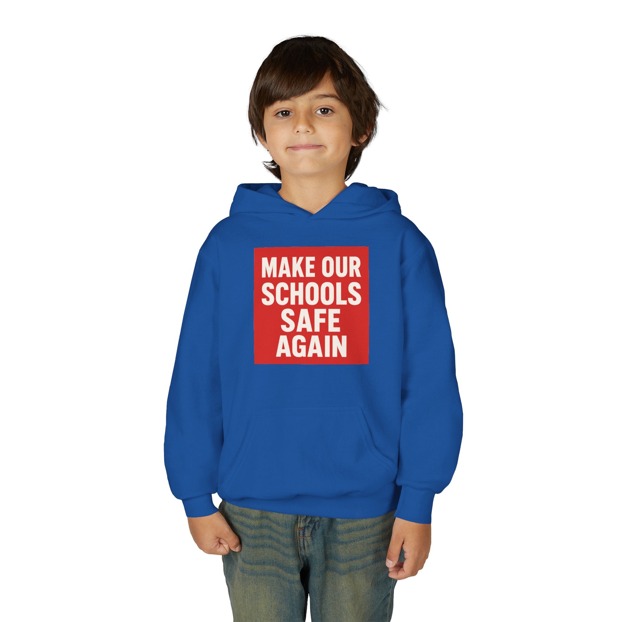 Youth Advocacy Hoodie: Make Our Schools Safe Again, Youth Sweatshirt, Comfortable Hoodie for Change, School Spirit Wear, Youth [...]