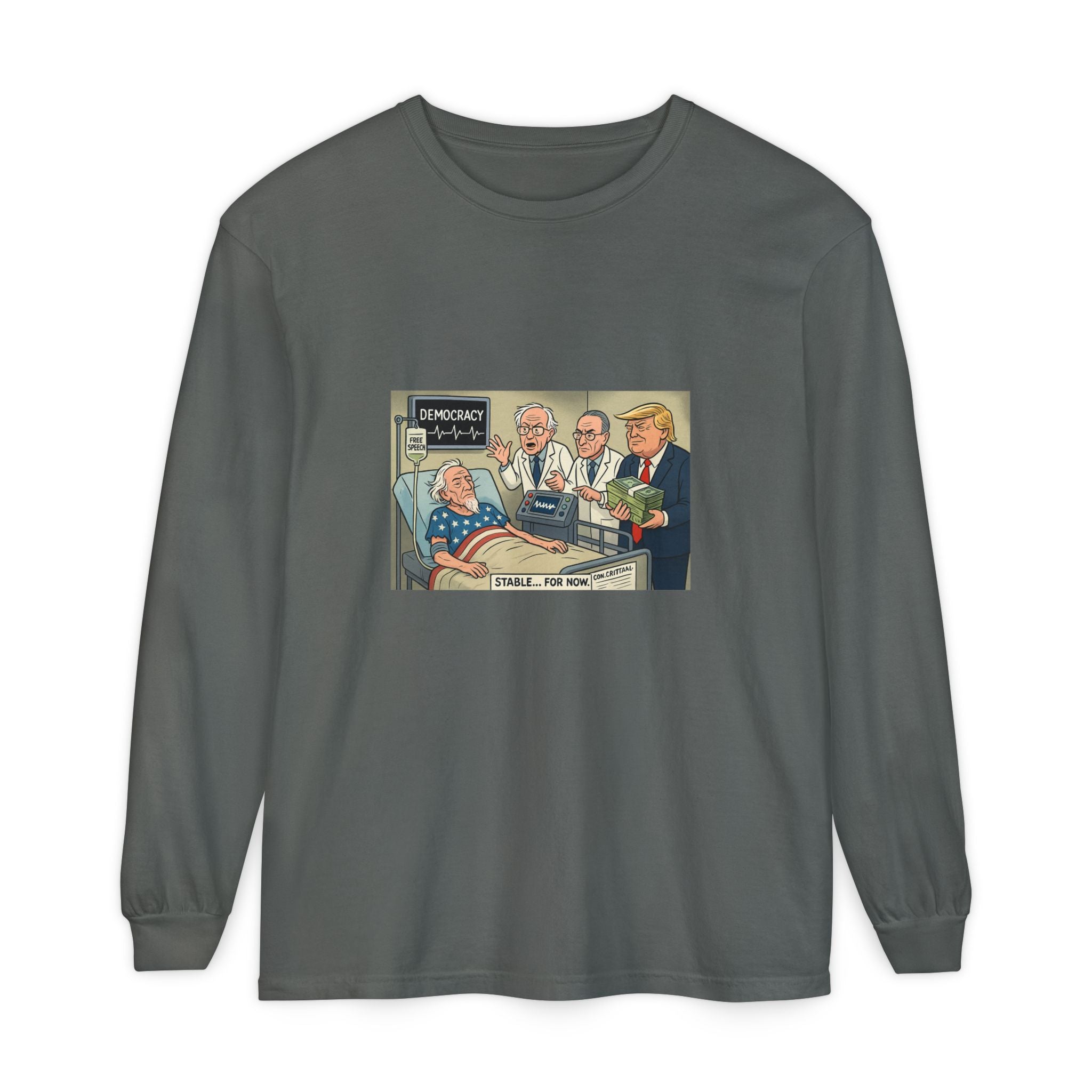 Humorous Long Sleeve T-Shirt for Casual Wear, Great Gift for Friends, Perfect for Birthdays, Holidays, Everyday Style