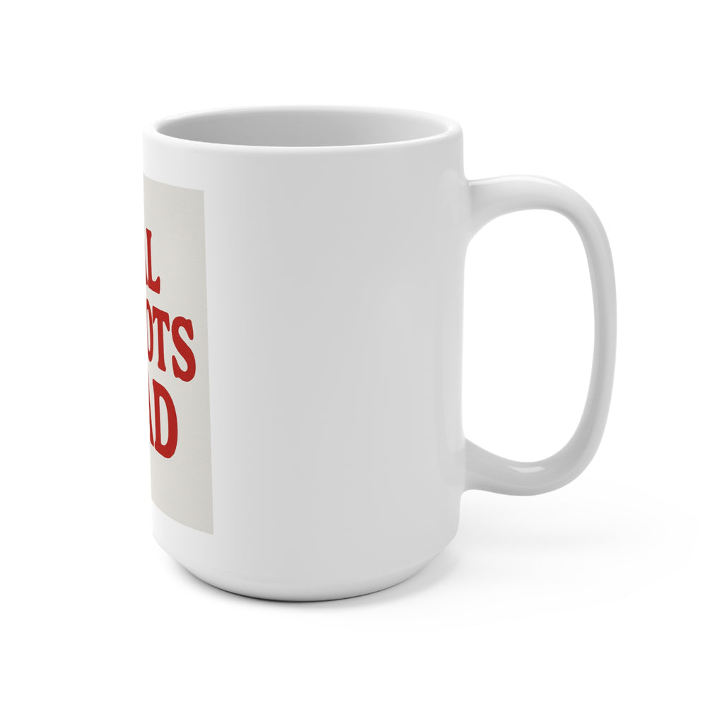 Patriotic Reader Mug 15oz, Coffee Lover Gift, Book Lovers Mug, Independence Day, Educational Gift, Tea Cup, Funny Mug