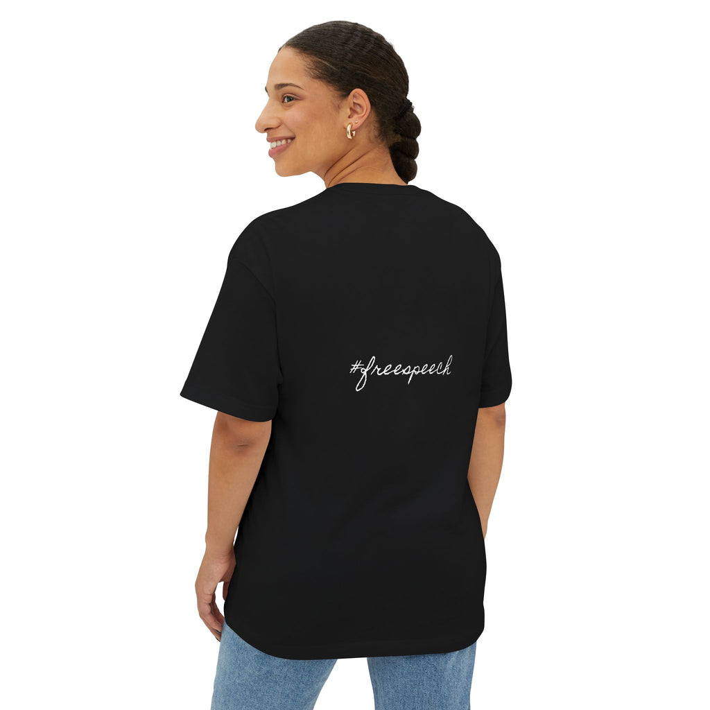 political humor Unisex Oversized Boxy Tee