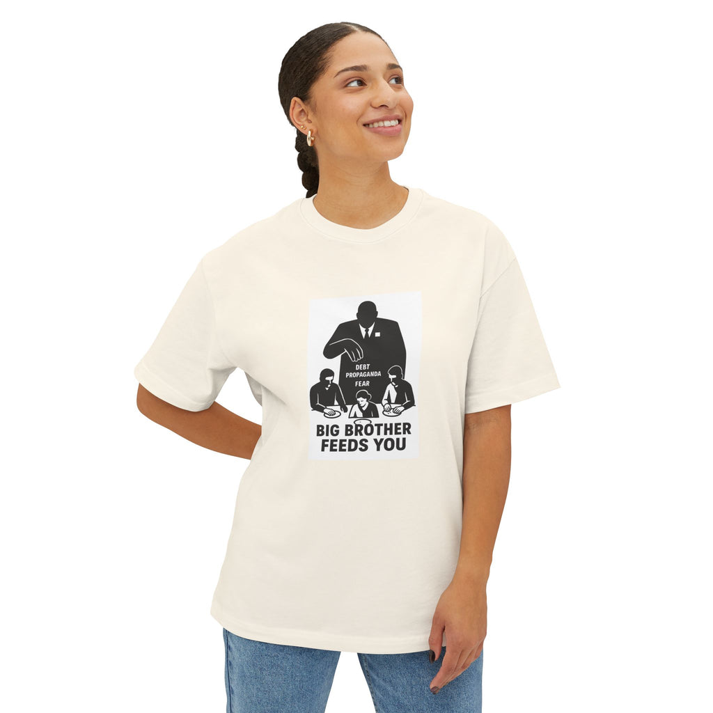 Unisex Oversized Boxy Tee - Fake News Veteran Tee, Casual Graphic T-Shirt, Streetwear, Gift for Friends, Unique Statement Shirt