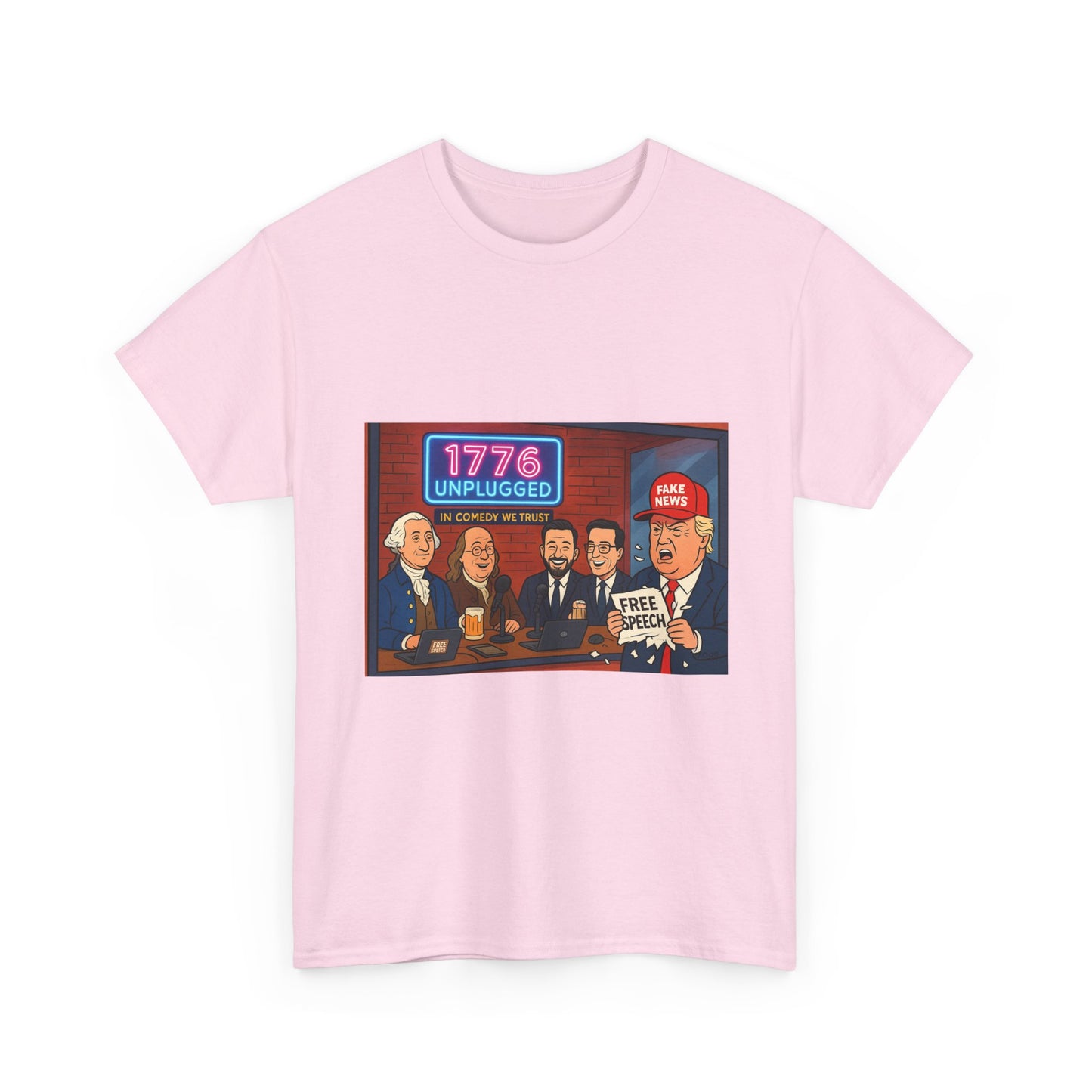 Unisex Political Humor Tee, 1776 Unplugged Graphic Shirt for Freedom Lovers, Fun Gift for Birthdays, Casual Wear, Election Season