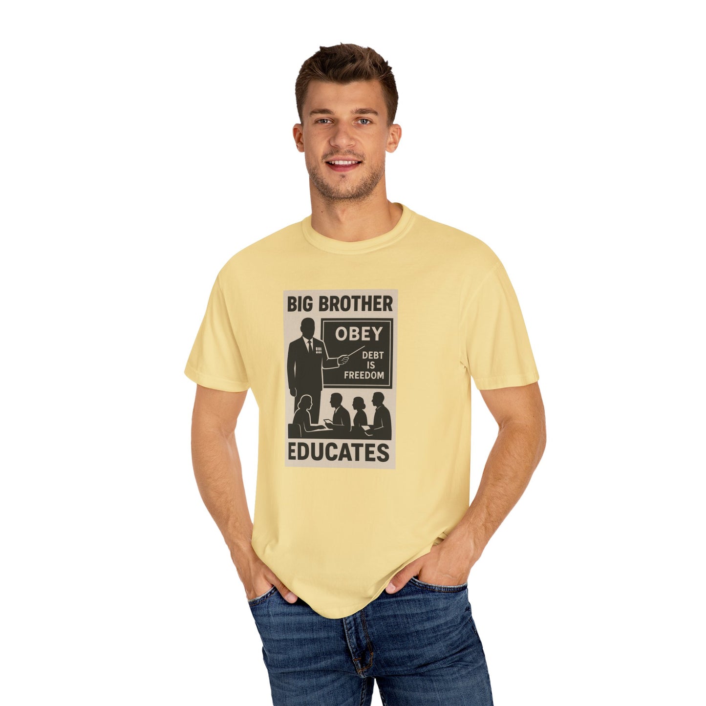 Big Brother T-Shirt, Unisex Graphic Tee, Vintage Protest Shirt, Political Statement Tee, Gift for Activists, Comfortable Everyday Wear