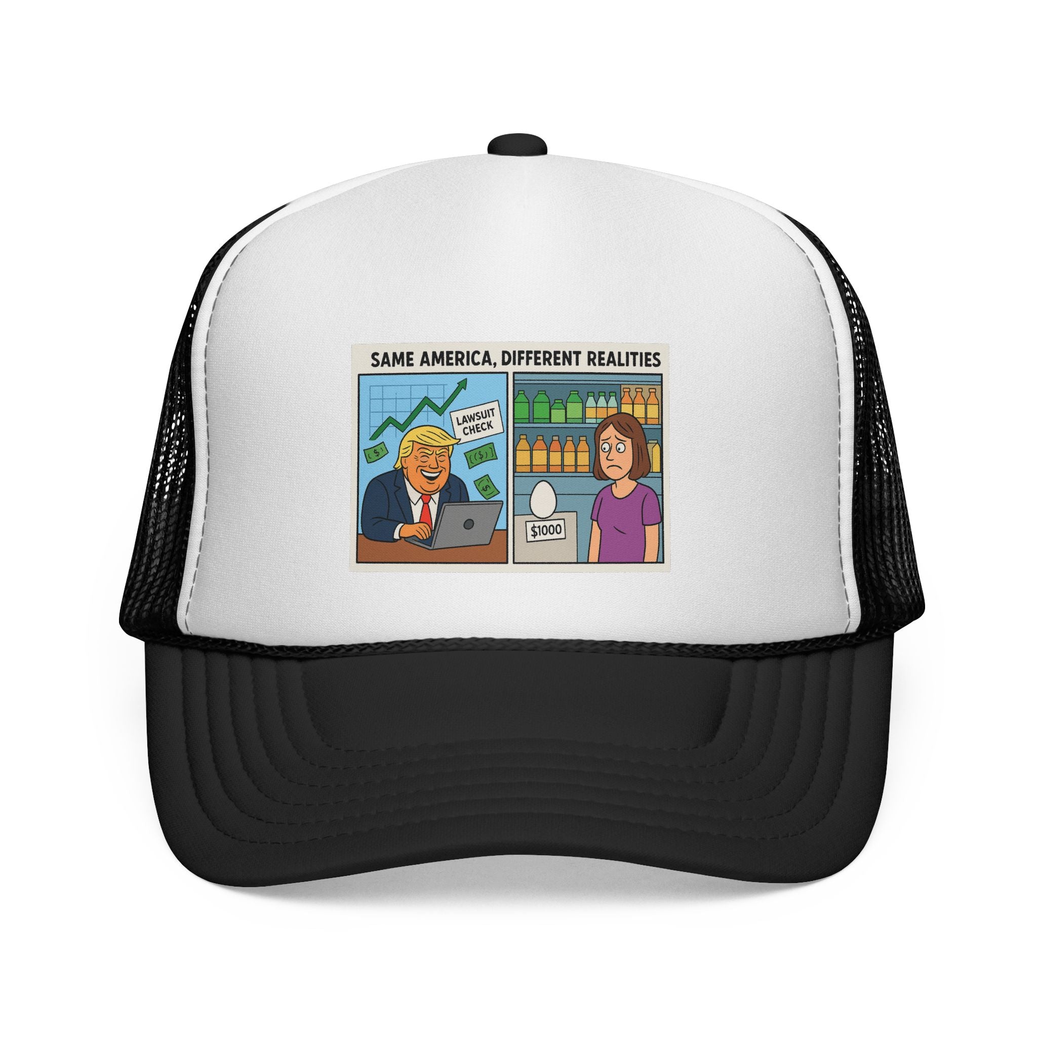 Funny Political Trucker Caps - Humorous Gift for Political Enthusiasts, Unique Accessories for Holidays, Birthday Gift, Casual Wear