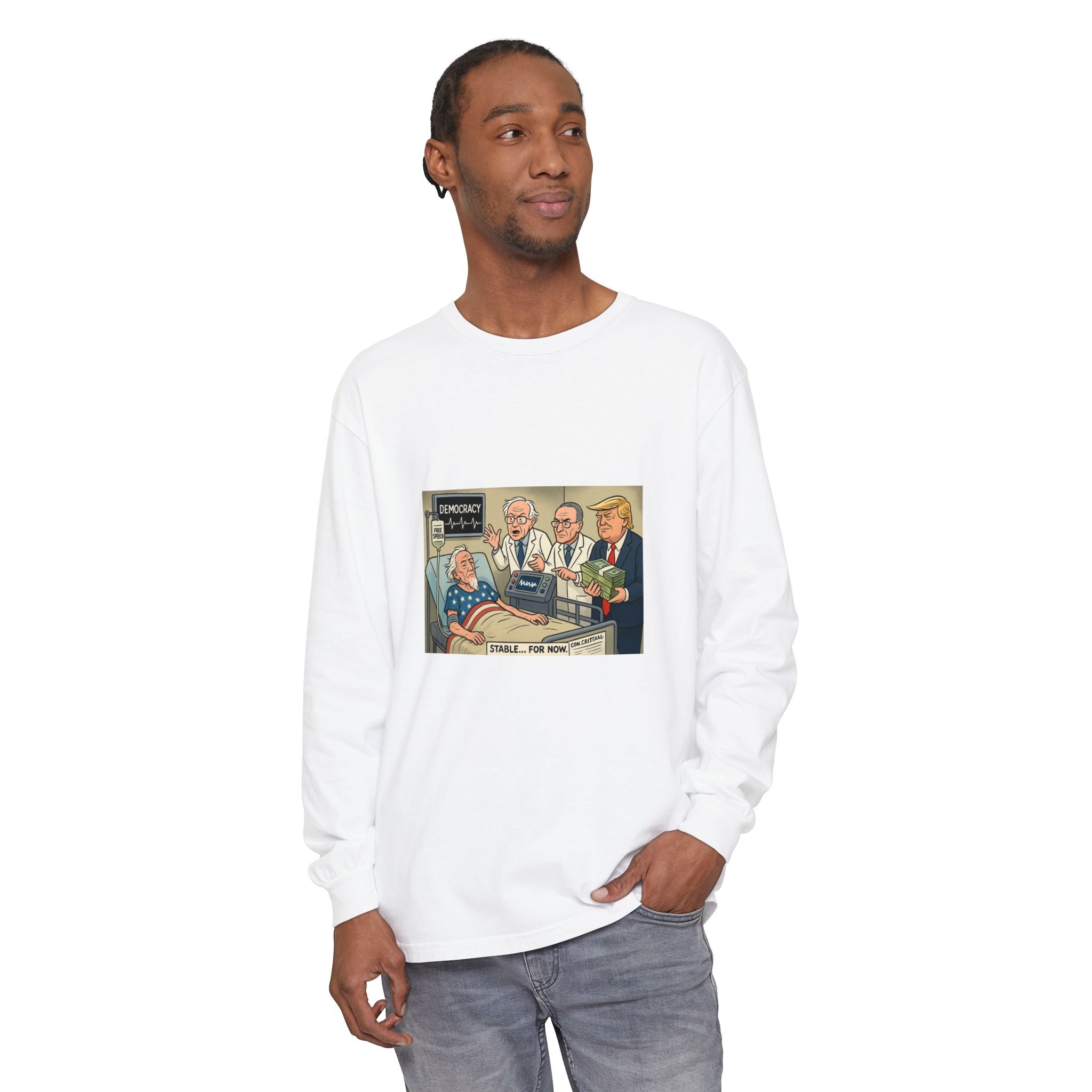 Humorous Long Sleeve T-Shirt for Casual Wear, Great Gift for Friends, Perfect for Birthdays, Holidays, Everyday Style