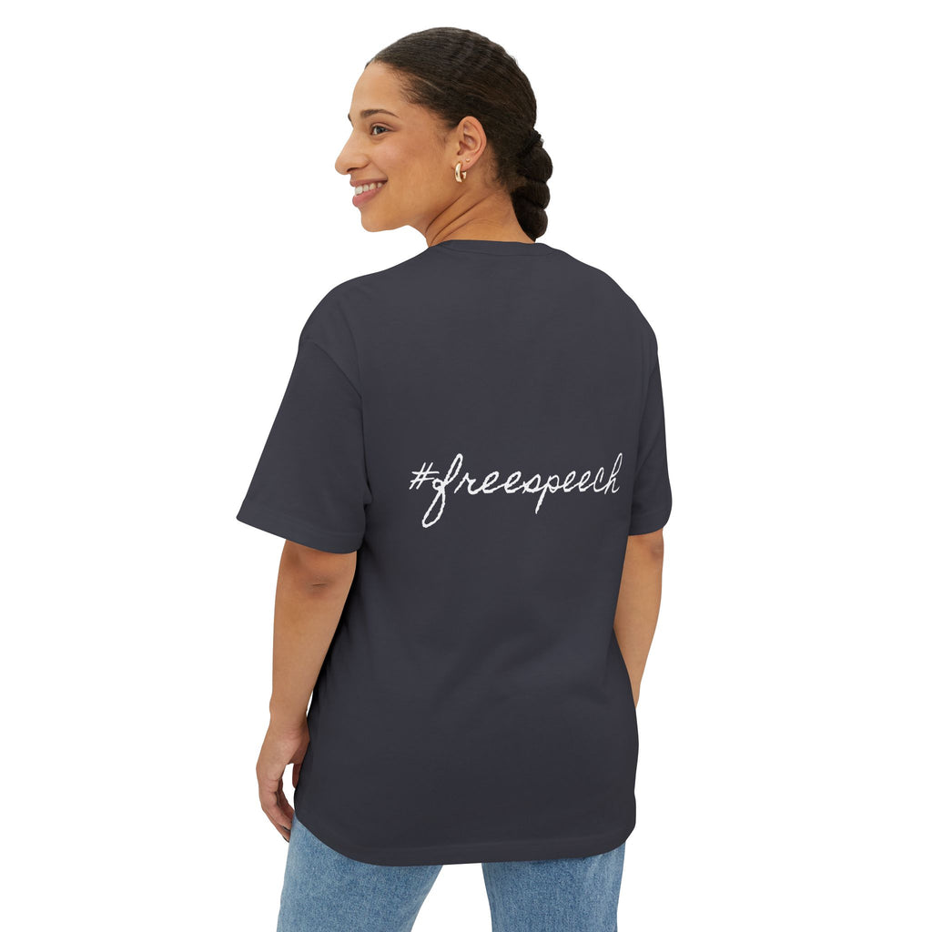 political humor Unisex Oversized Boxy Tee