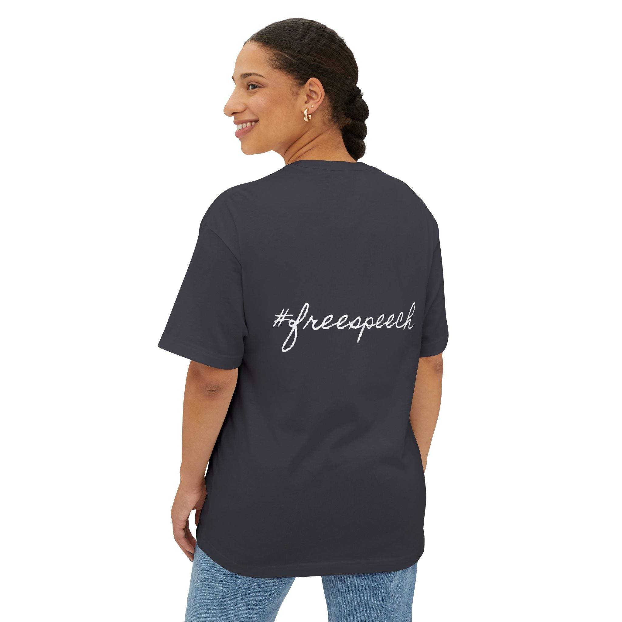 political humor Unisex Oversized Boxy Tee
