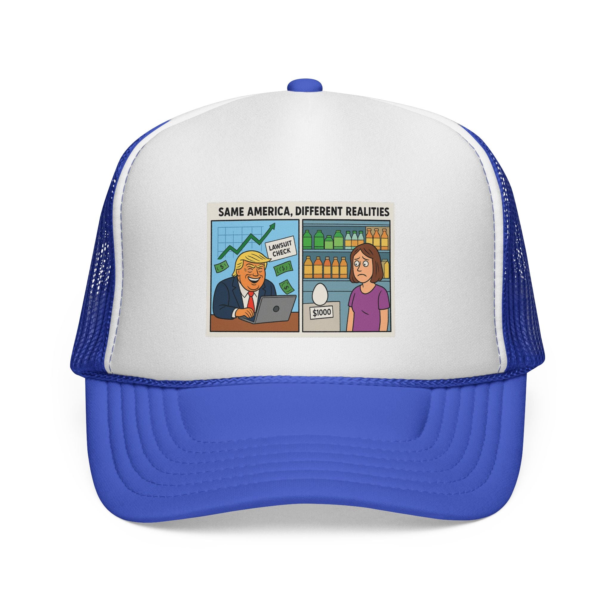 Funny Political Trucker Caps - Humorous Gift for Political Enthusiasts, Unique Accessories for Holidays, Birthday Gift, Casual Wear