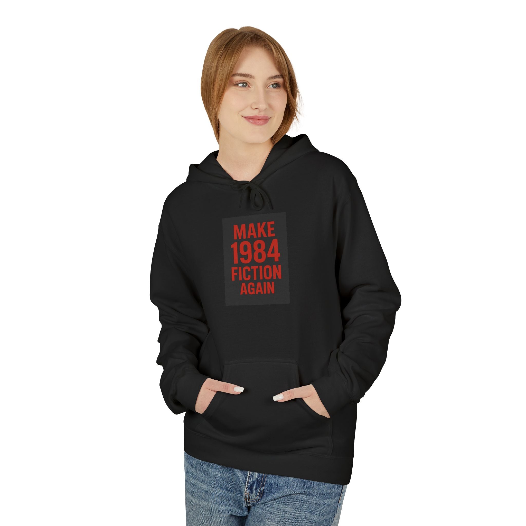 Big Brother Is Watching You Hoodie - Unisex Fleece Sweatshirt, Cozy Gift for Fans of Dystopian Literature, Statement Apparel