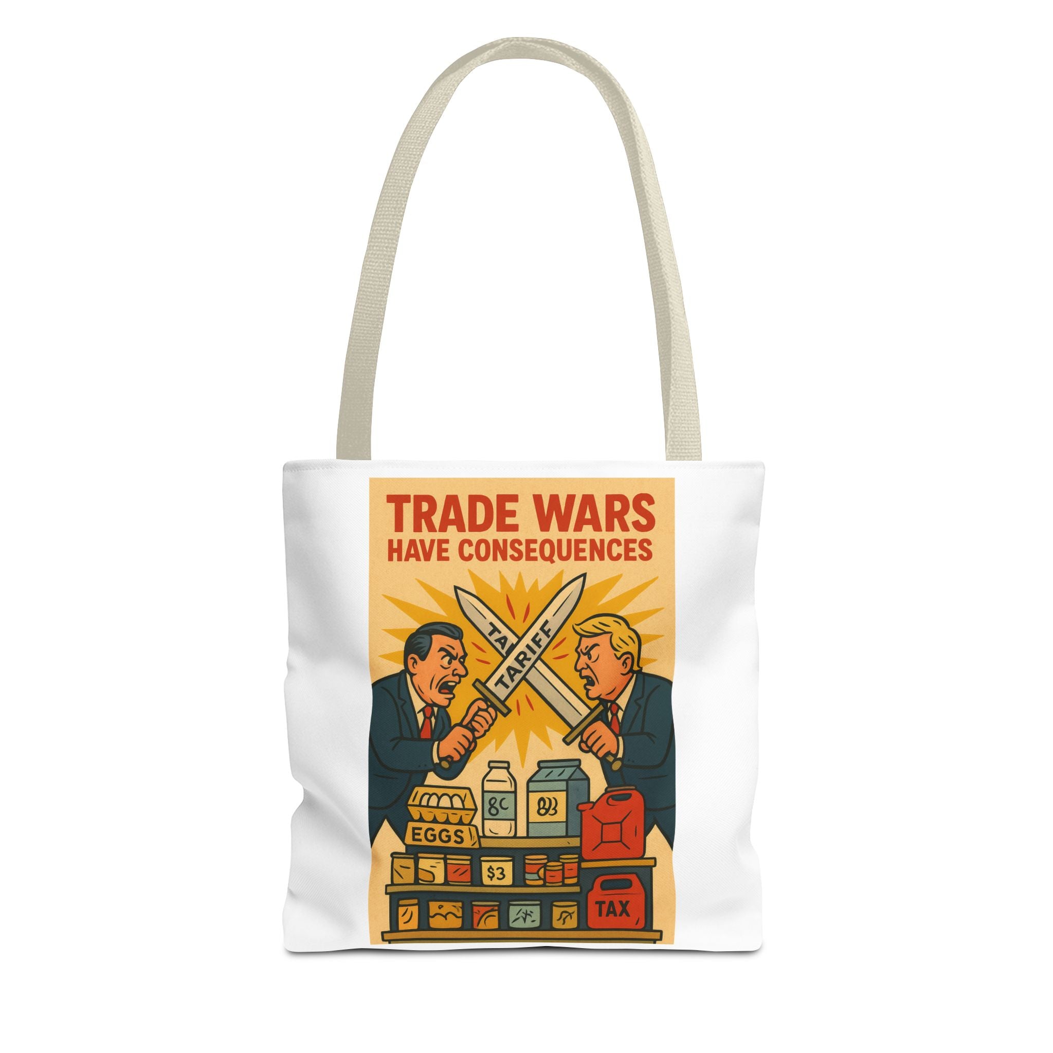 Political Statement Tote Bag, Eco-Friendly Shopper, Gift for Activists, Funny Tote for Events, Vintage Design Carryall