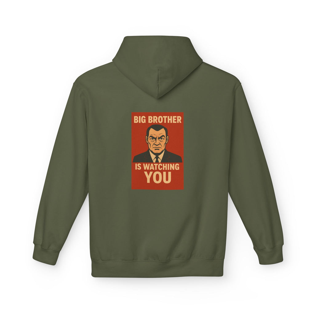Orwell-Inspired Hoodie: Perfect for Book Lovers, Literary Gifts, Cozy Wear, Dystopian Vibes, Unique Statement Piece