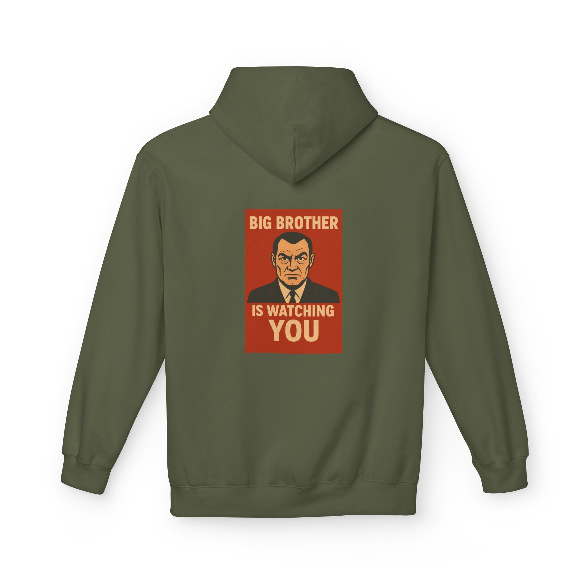 Orwell-Inspired Hoodie: Perfect for Book Lovers, Literary Gifts, Cozy Wear, Dystopian Vibes, Unique Statement Piece