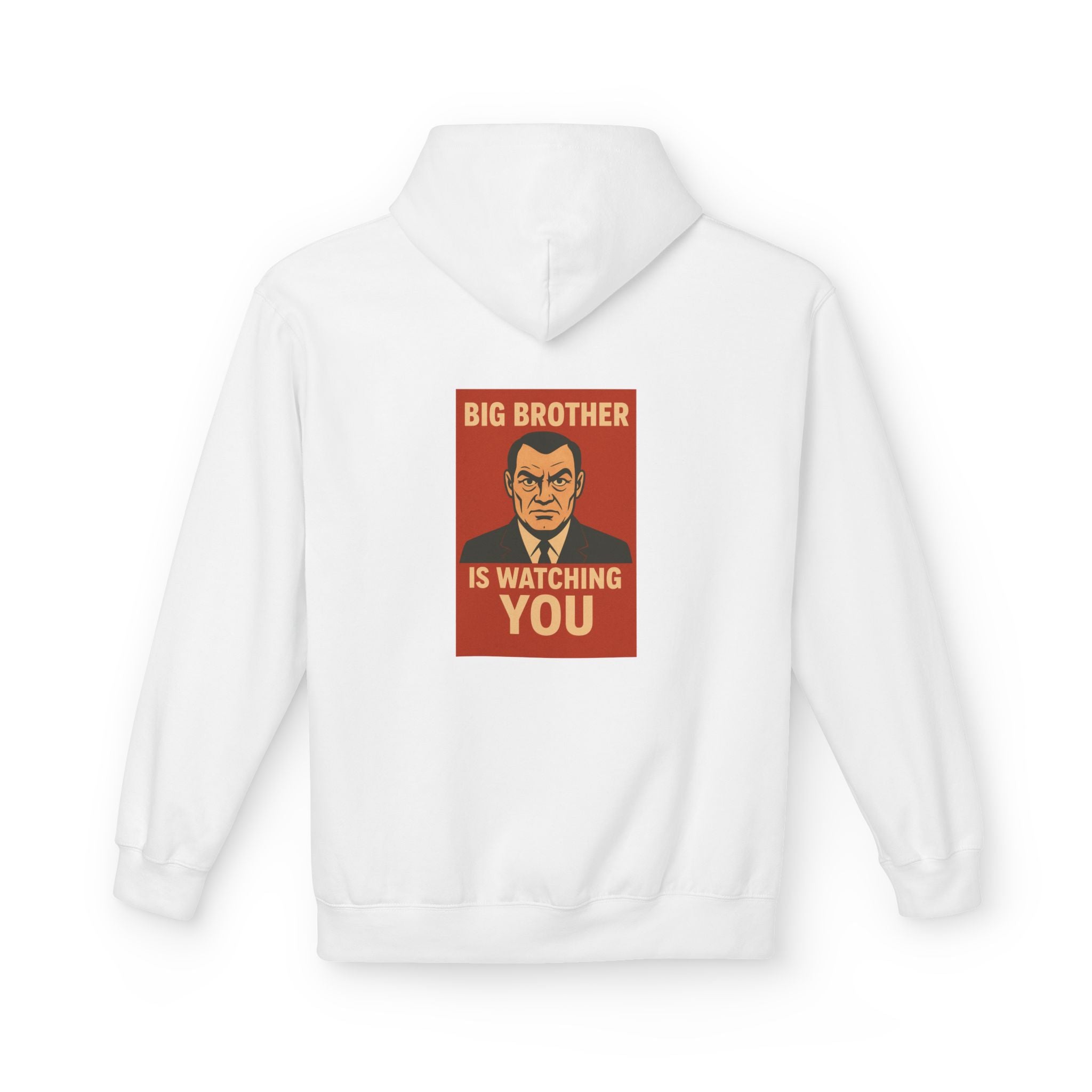 Orwell-Inspired Hoodie: Perfect for Book Lovers, Literary Gifts, Cozy Wear, Dystopian Vibes, Unique Statement Piece