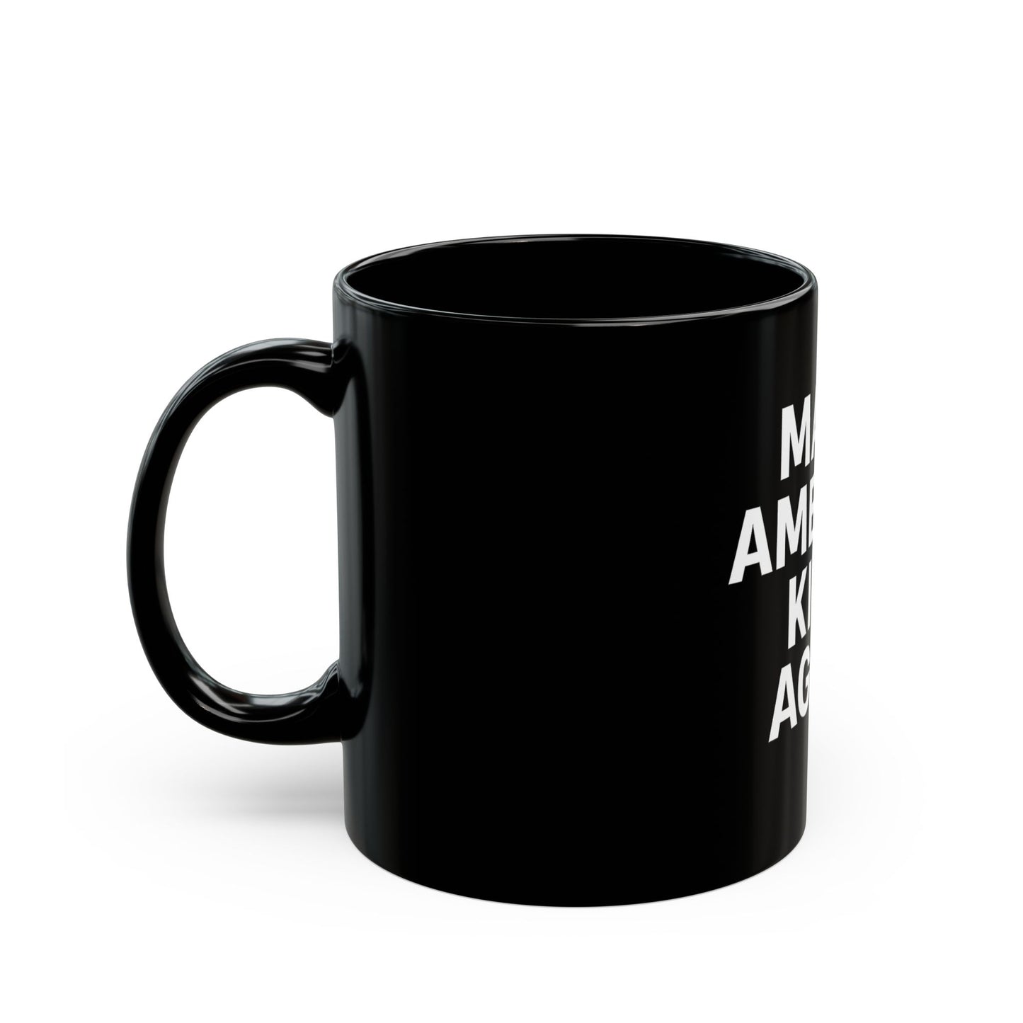Inspirational Black Mug, Motivational Coffee Cup, Kindness Gift, Office Mug, Holiday Present, Home Decor