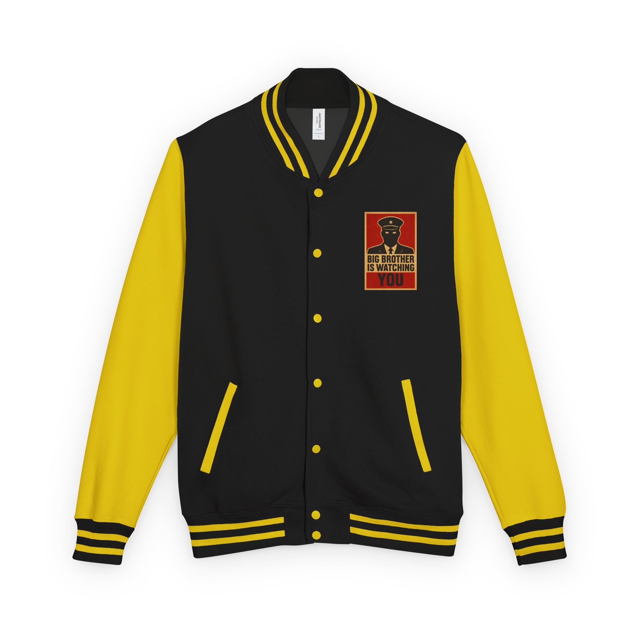 Unisex Heavyweight Letterman Jacket: Retro Style, Cozy Layer, Perfect for Game Day, Gift for Sports Fans, Streetwear Essentials