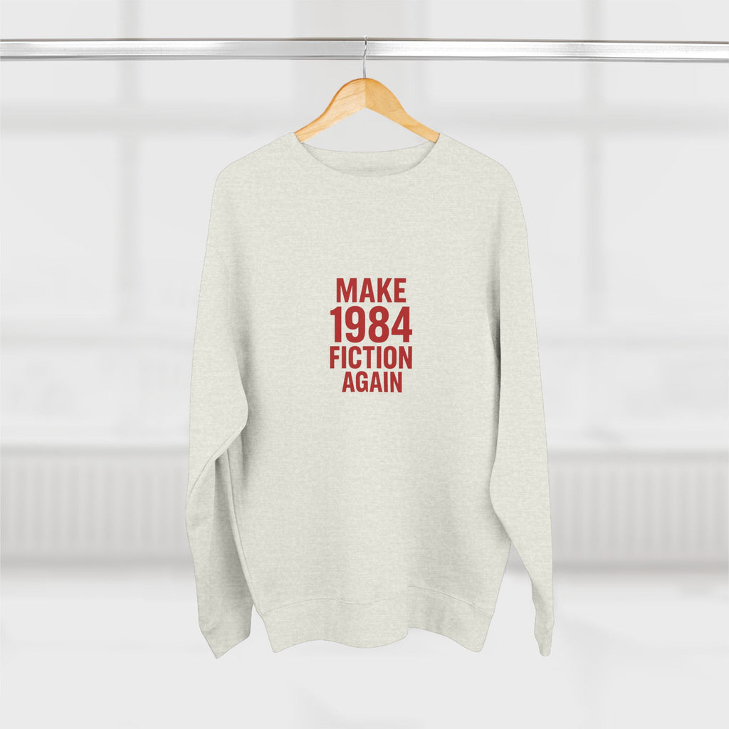 Unisex Crewneck Sweatshirt - Make Orwell Fiction Again, Cozy Pullover for Book Lovers, Casual Literature Sweatshirt, Unique Gift for [...]