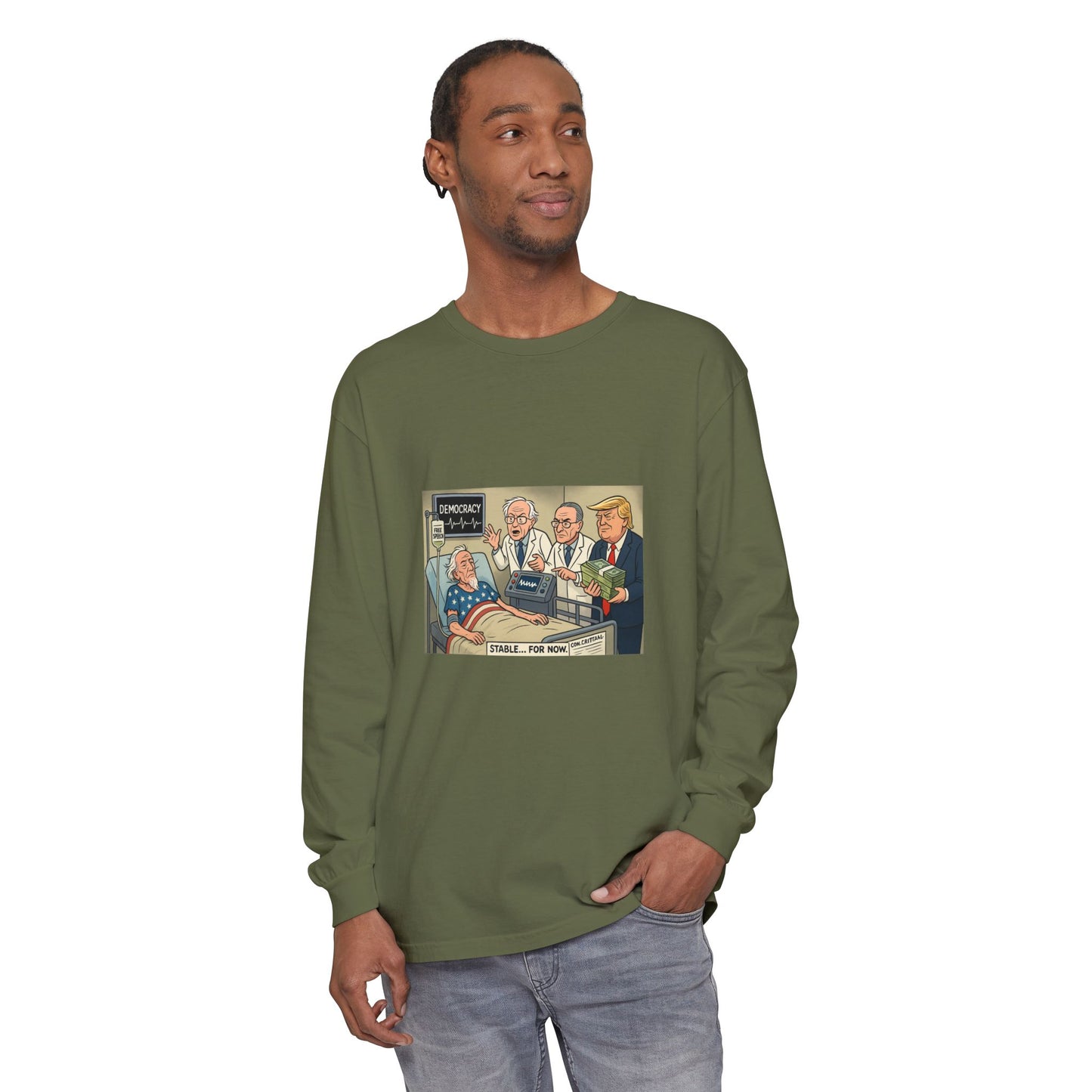 Humorous Long Sleeve T-Shirt for Casual Wear, Great Gift for Friends, Perfect for Birthdays, Holidays, Everyday Style