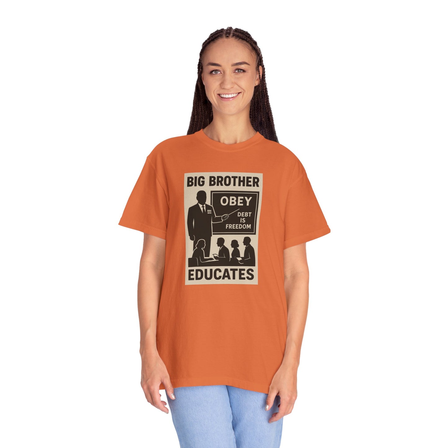 Big Brother T-Shirt, Unisex Graphic Tee, Vintage Protest Shirt, Political Statement Tee, Gift for Activists, Comfortable Everyday Wear