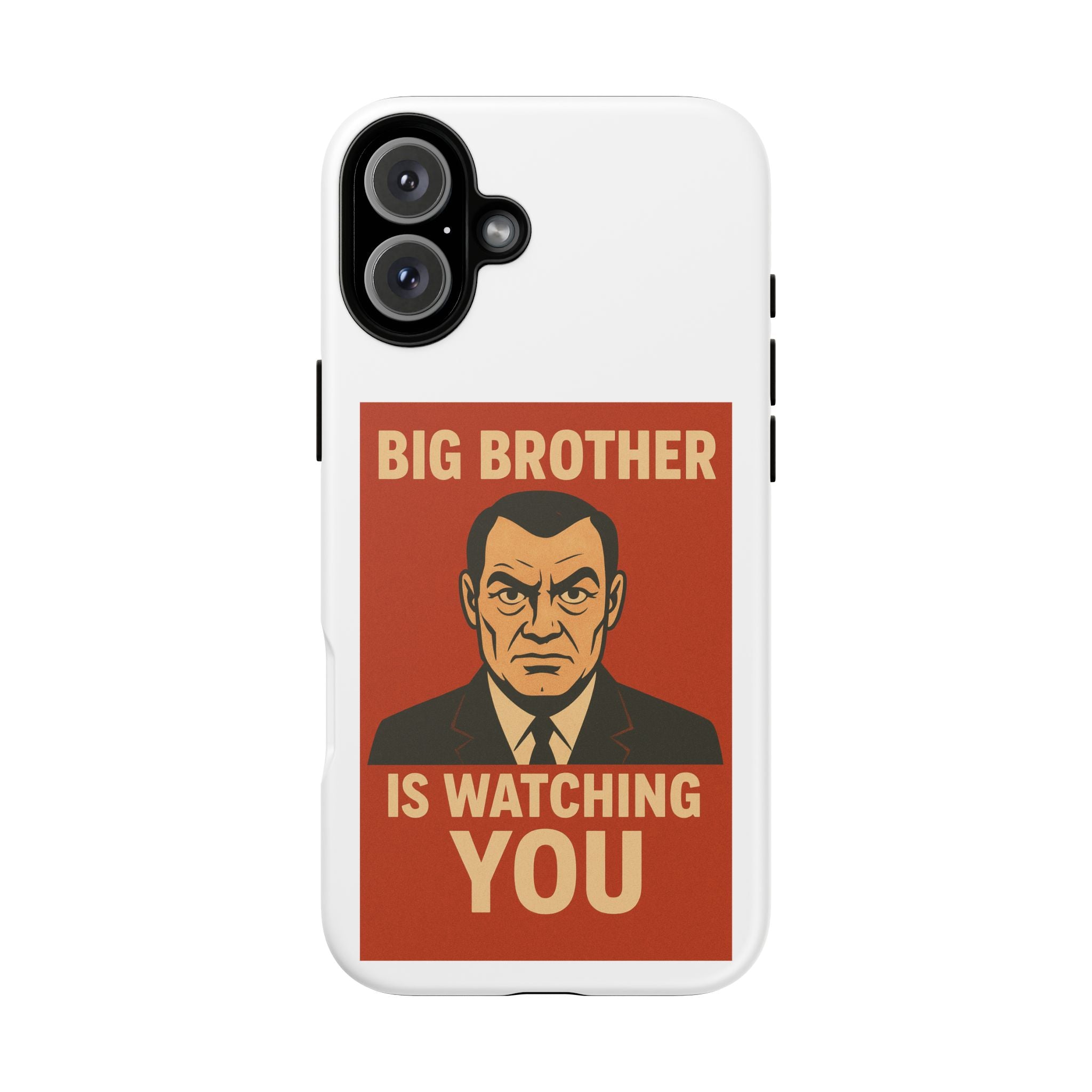 Phone Case - Big Brother Is Watching You, Vintage Style Case, Pop Culture Accessory, Unique Gift for Him or Her, Halloween Decor