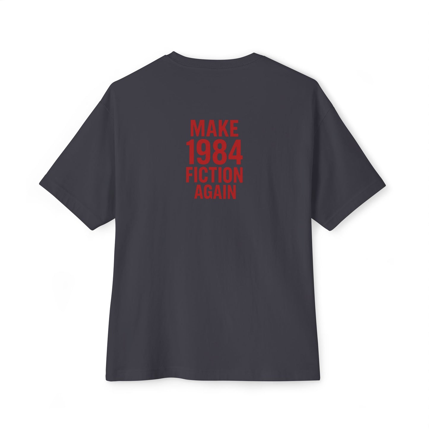 Unisex Oversized Boxy Tee - Fake News Veteran Tee, Casual Graphic T-Shirt, Streetwear, Gift for Friends, Unique Statement Shirt