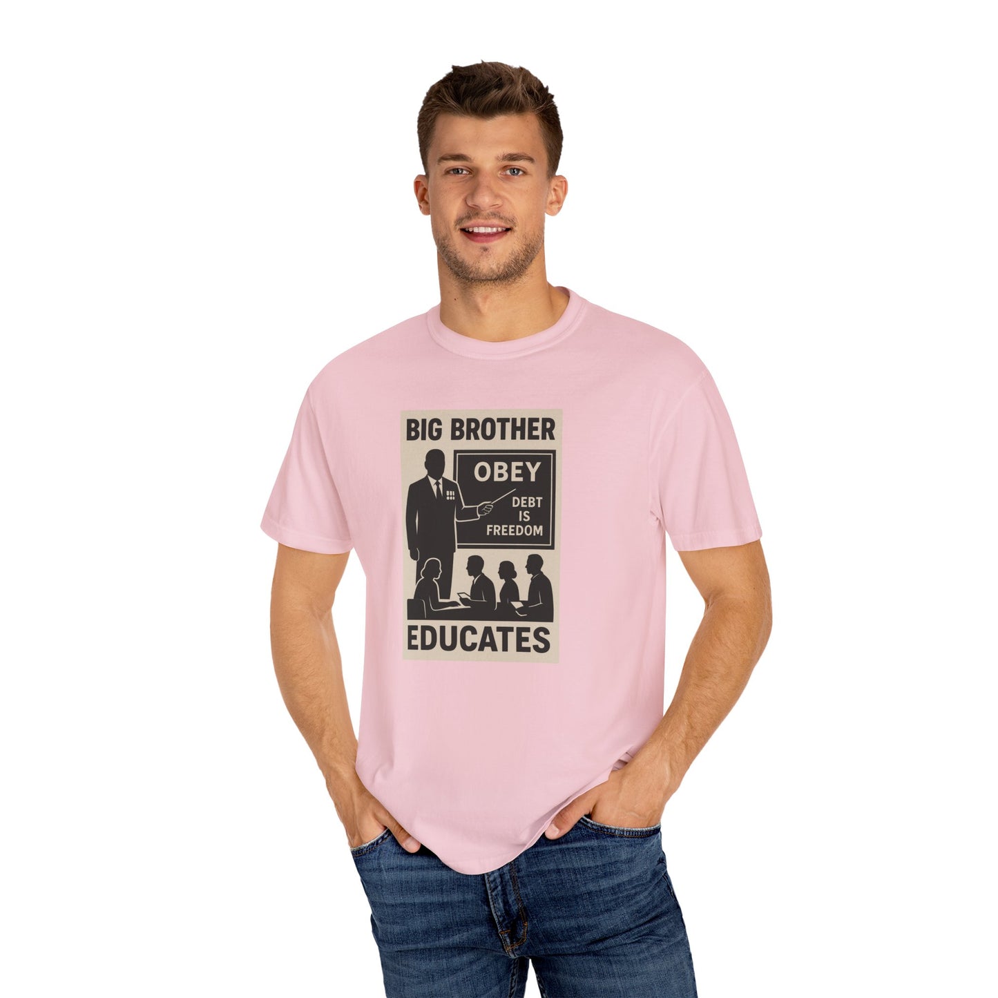 Big Brother T-Shirt, Unisex Graphic Tee, Vintage Protest Shirt, Political Statement Tee, Gift for Activists, Comfortable Everyday Wear