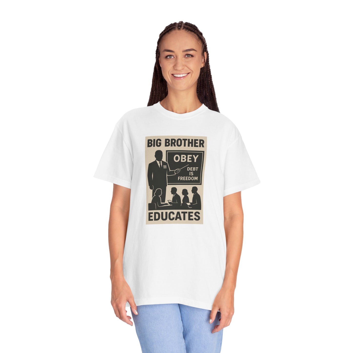 Big Brother T-Shirt, Unisex Graphic Tee, Vintage Protest Shirt, Political Statement Tee, Gift for Activists, Comfortable Everyday Wear