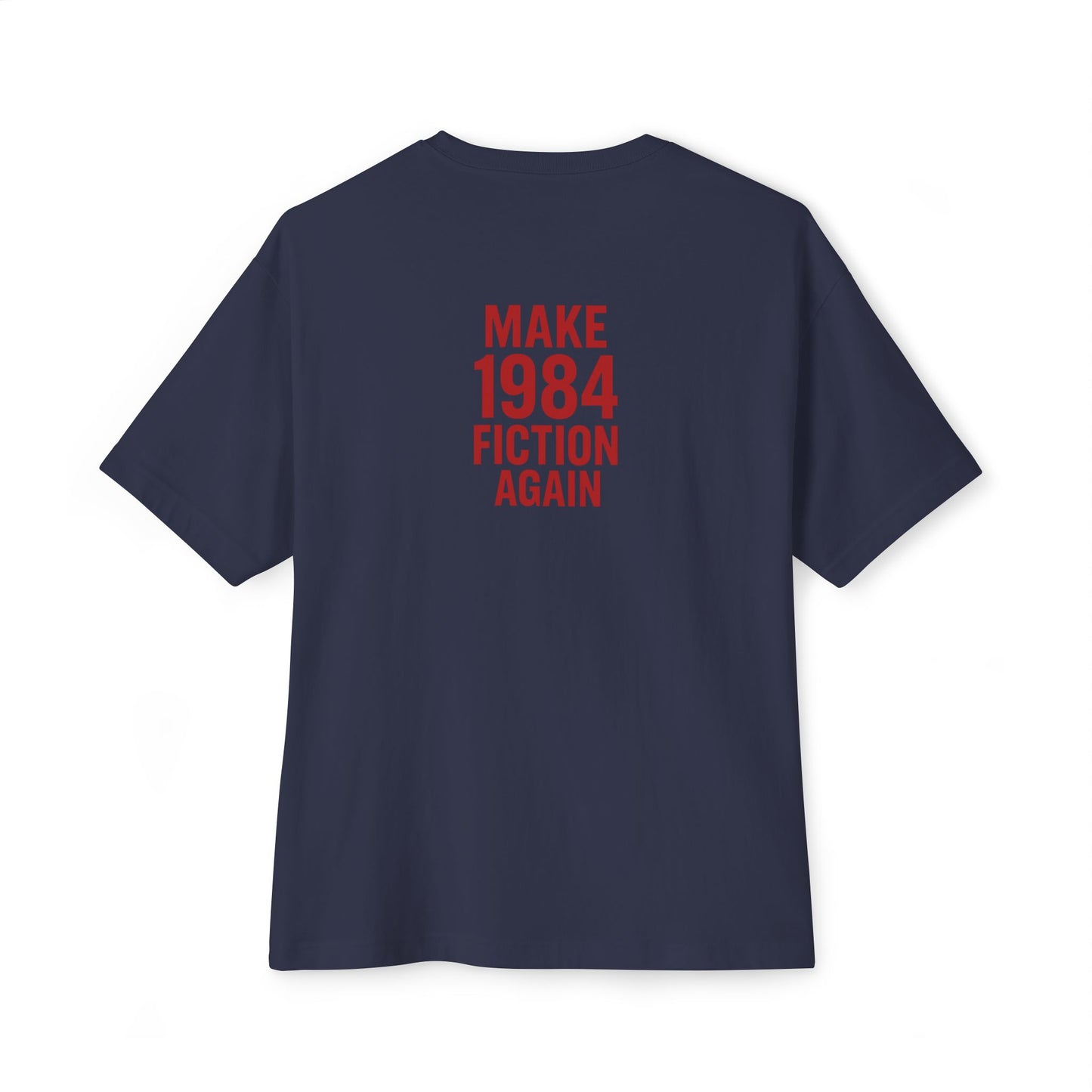 Unisex Oversized Boxy Tee - Fake News Veteran Tee, Casual Graphic T-Shirt, Streetwear, Gift for Friends, Unique Statement Shirt