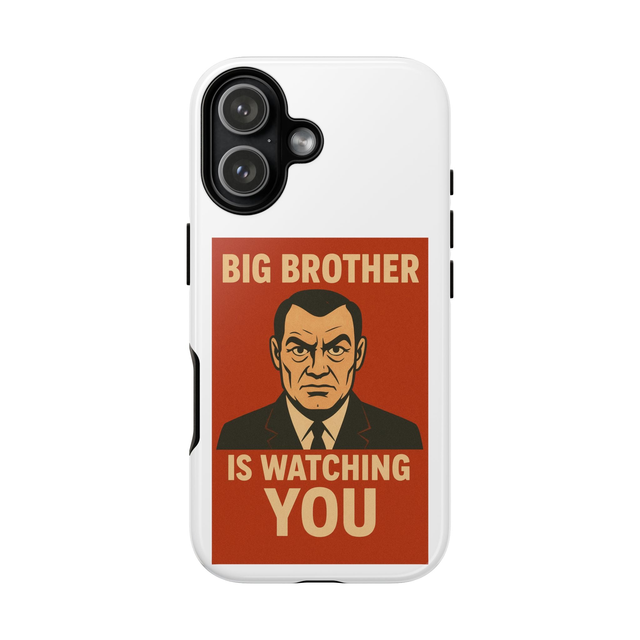 Phone Case - Big Brother Is Watching You, Vintage Style Case, Pop Culture Accessory, Unique Gift for Him or Her, Halloween Decor