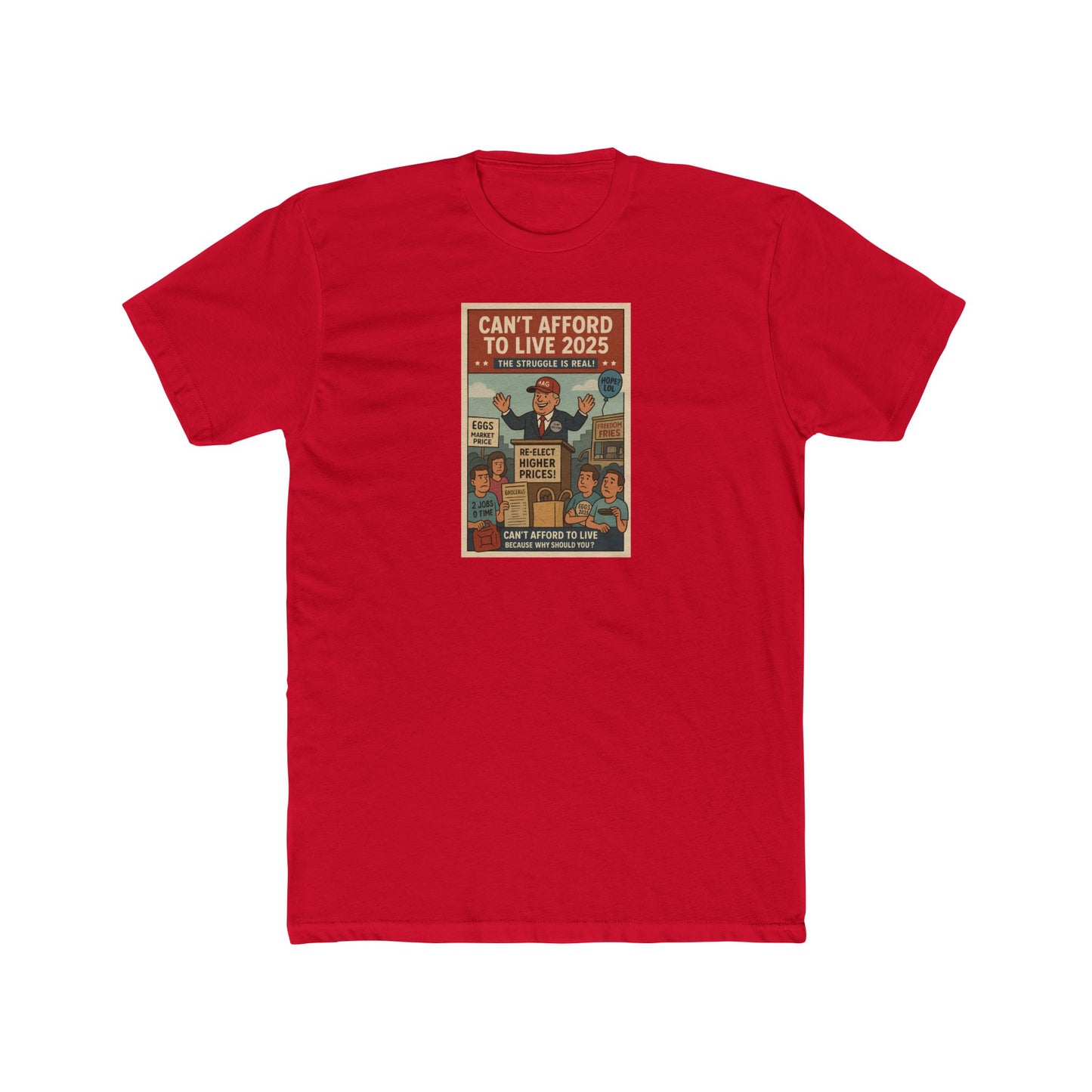 Protest Themed Unisex Crew Tee | 2025 Activism Shirt, Graphic Tee for Social Justice, Casual Wear, Gift for Advocates