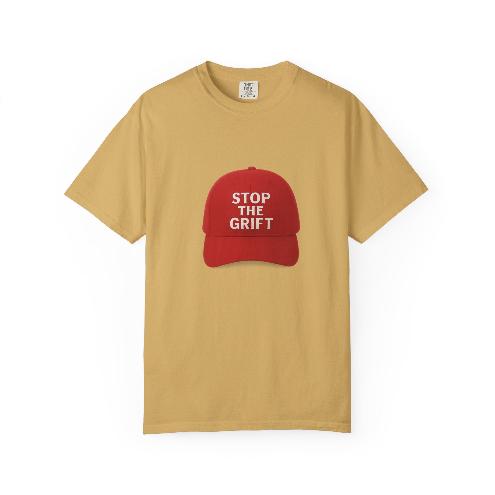Unisex Garment-Dyed T-shirt with 'STOP THE GRIFT' Design, Casual Tee, Thought-Provoking Shirt, Gift for Activists, Statement Apparel, [...]