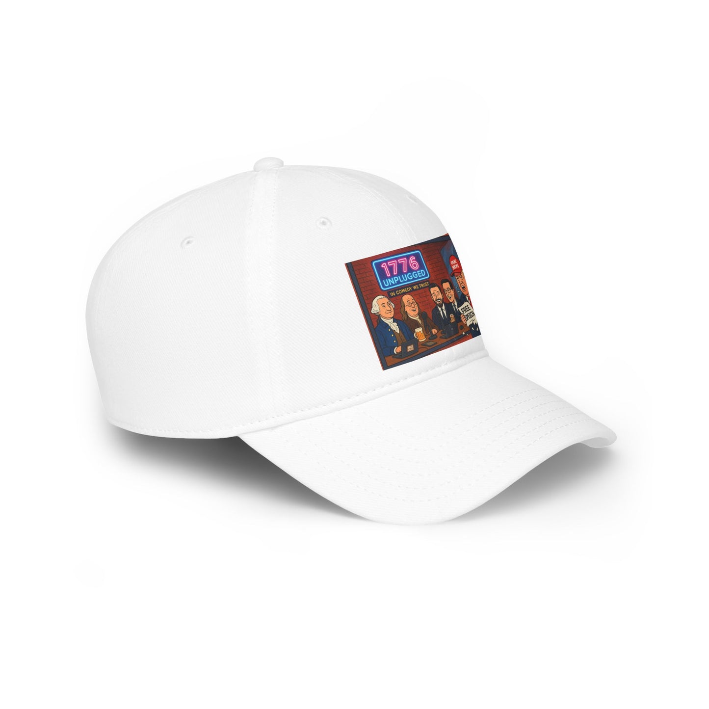 Patriotic Fan Baseball Cap, Unplugged Cap for Sports Events, Great for Gifts, Fourth of July, Outdoor Activities, Casual Wear