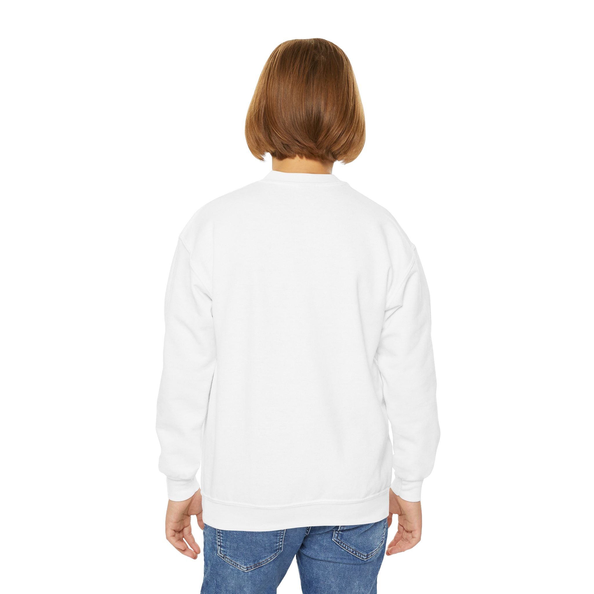 Youth Crewneck Sweatshirt - "Make Schools Safe Again" - Perfect for Activism, School Events, Gifts, Youth Apparel, Casual Fashion