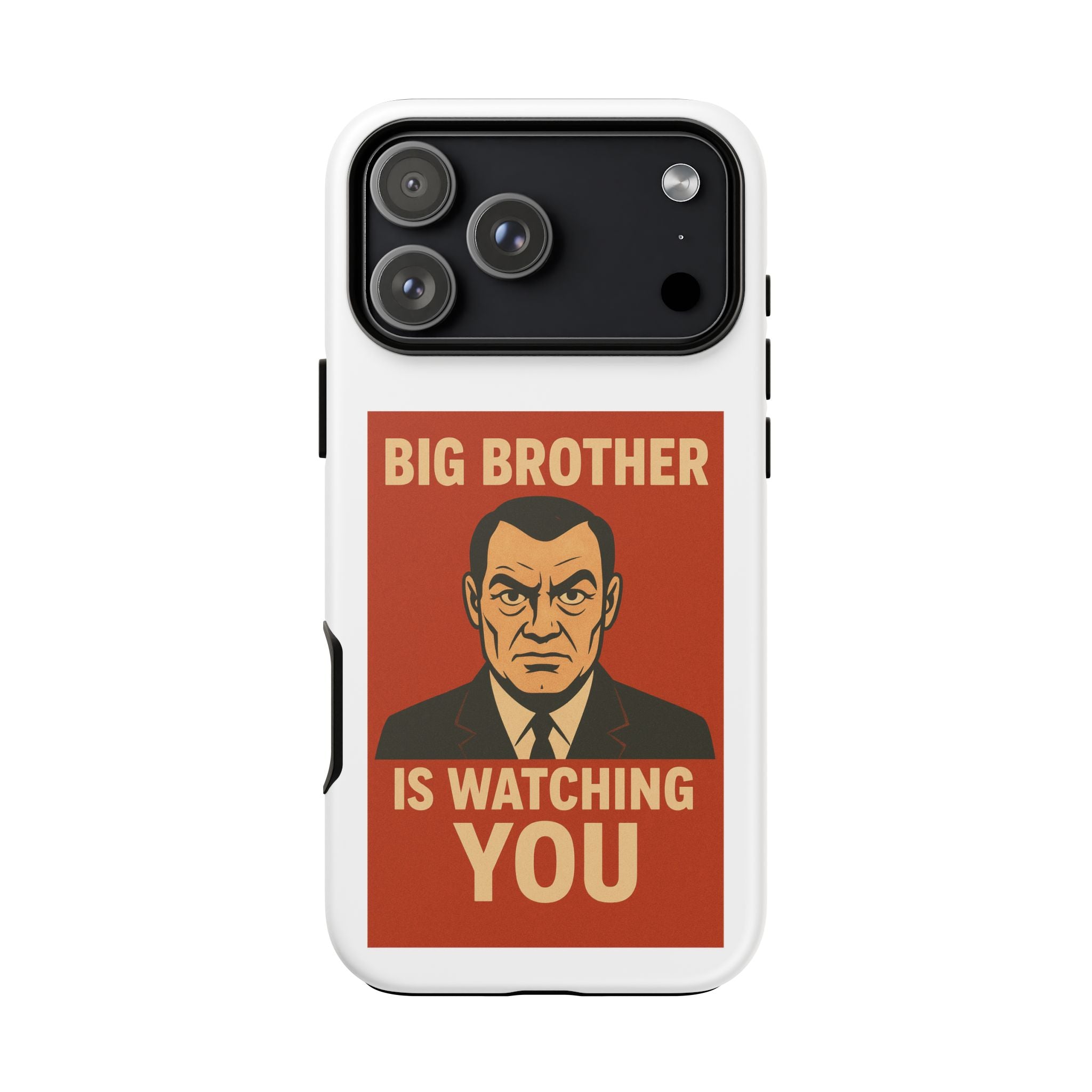Phone Case - Big Brother Is Watching You, Vintage Style Case, Pop Culture Accessory, Unique Gift for Him or Her, Halloween Decor
