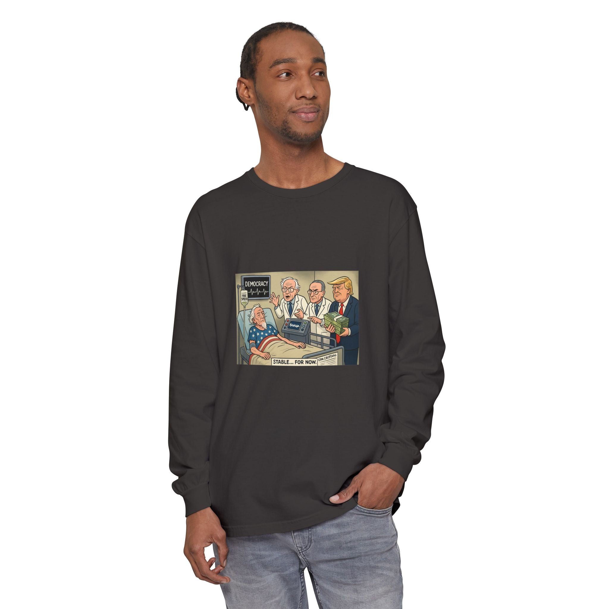 Humorous Long Sleeve T-Shirt for Casual Wear, Great Gift for Friends, Perfect for Birthdays, Holidays, Everyday Style