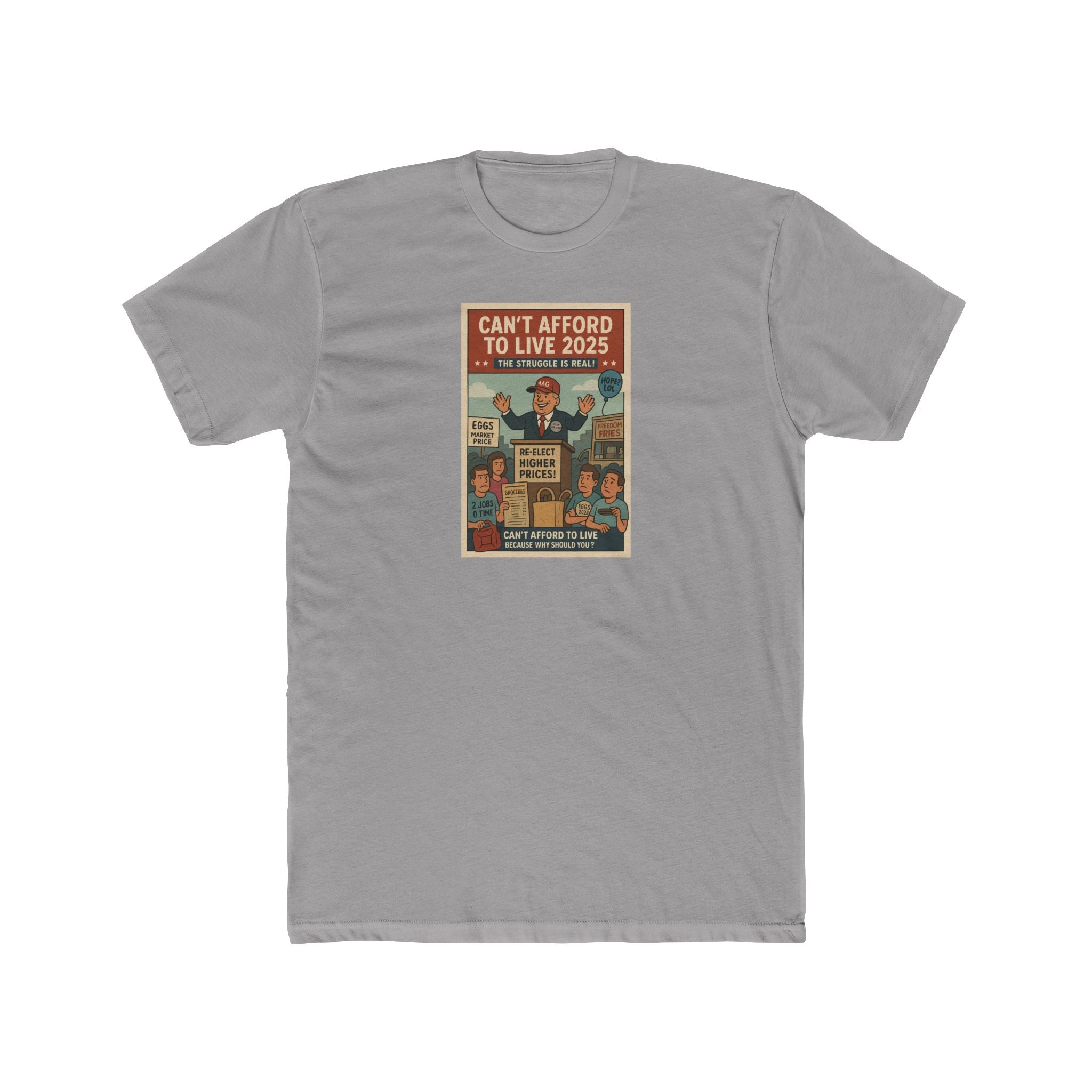 Protest Themed Unisex Crew Tee | 2025 Activism Shirt, Graphic Tee for Social Justice, Casual Wear, Gift for Advocates