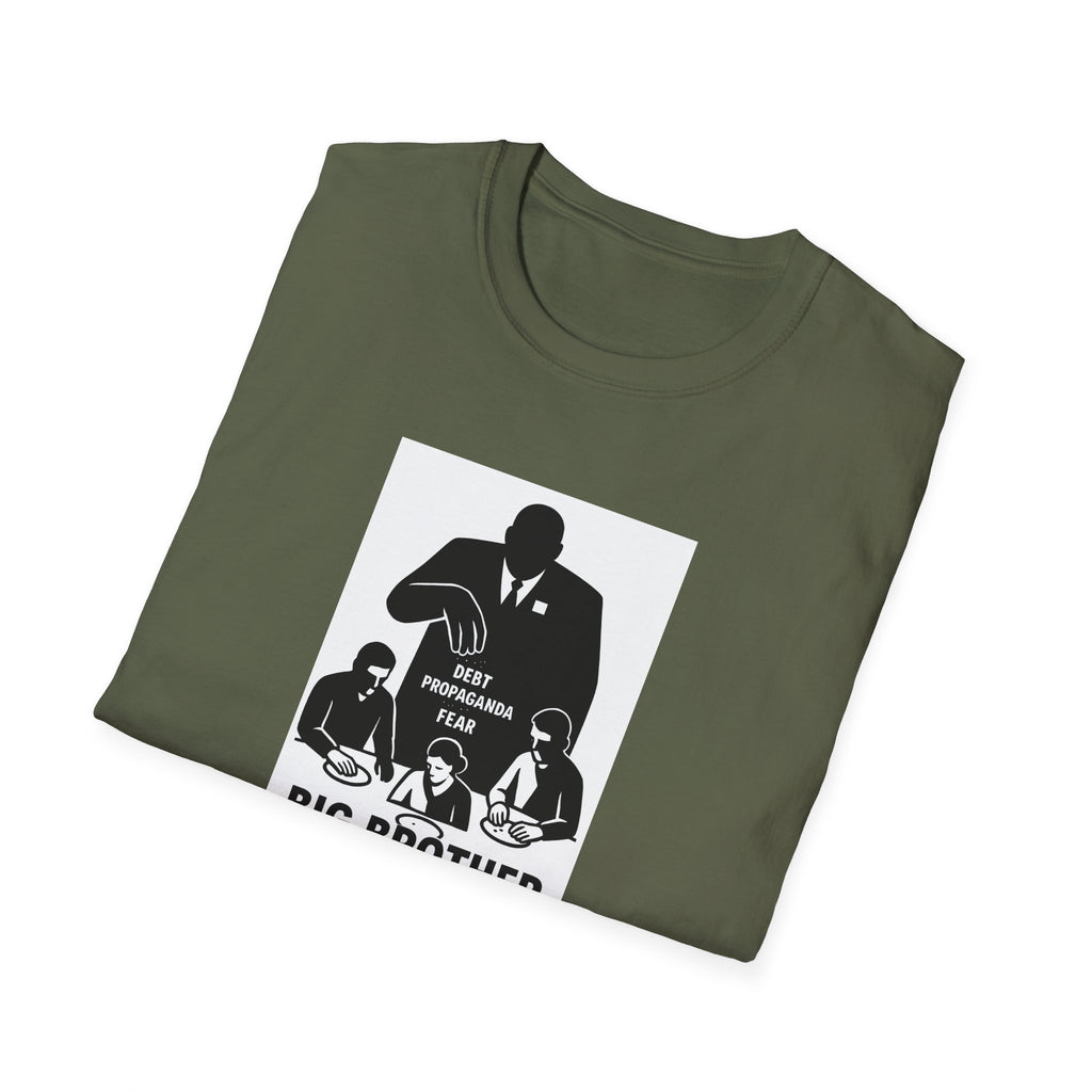 Patriotic Reader T-Shirt, Unisex Softstyle Tee, Book Lover Shirt, Gift for Readers, Casual Wear, Independence Day Tee